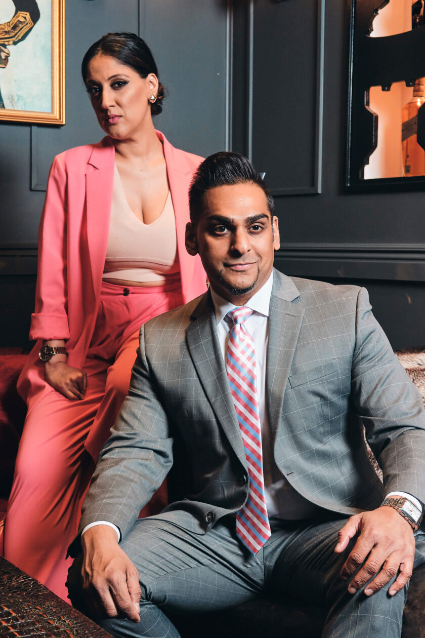 Surbhi & Jay R - Business Headshots - Portrait Photography - Corporate Headshot Photography - Le Malt Lounge, New Jersey