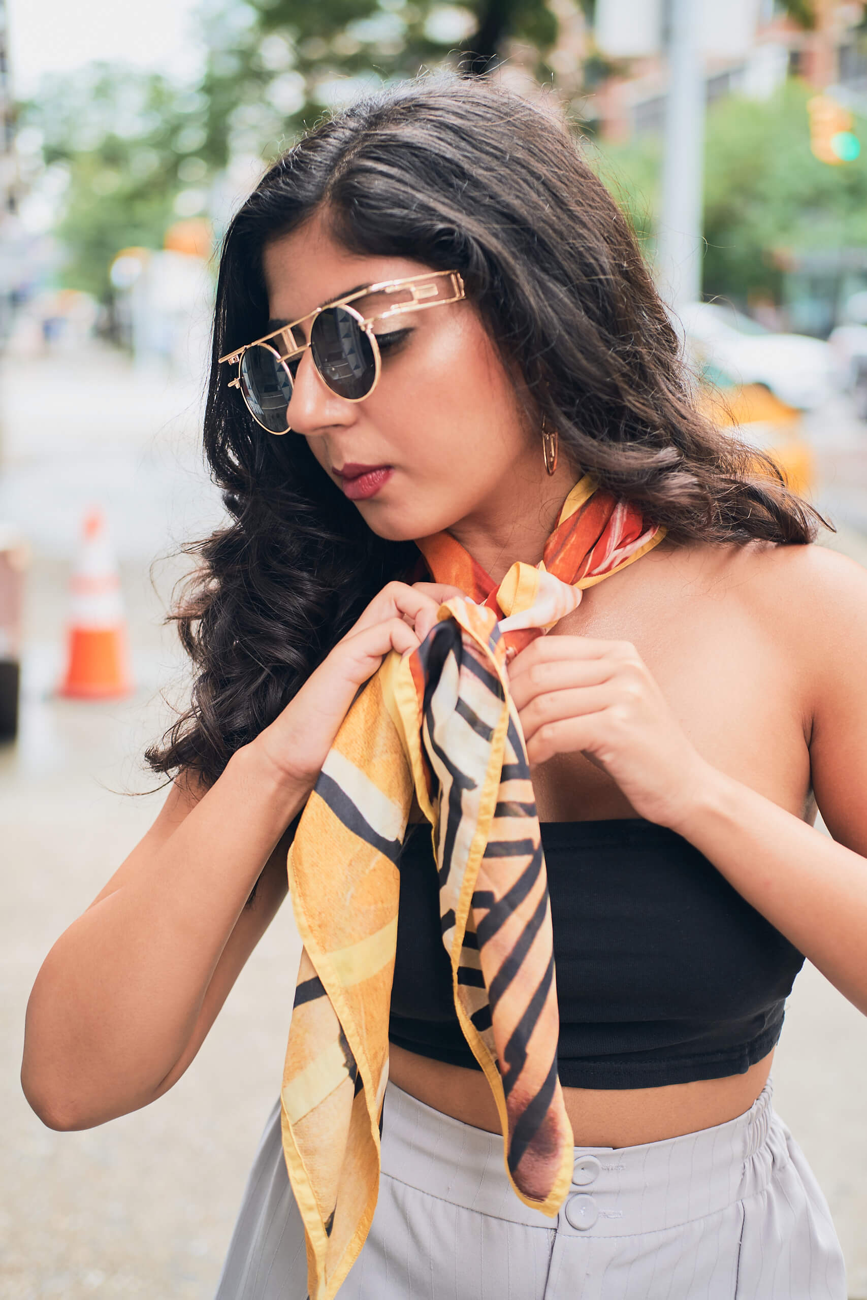 vVyom - Scarves - Women's Fashion Photography - Clothing Brand Product Photography - Midtown East, New York