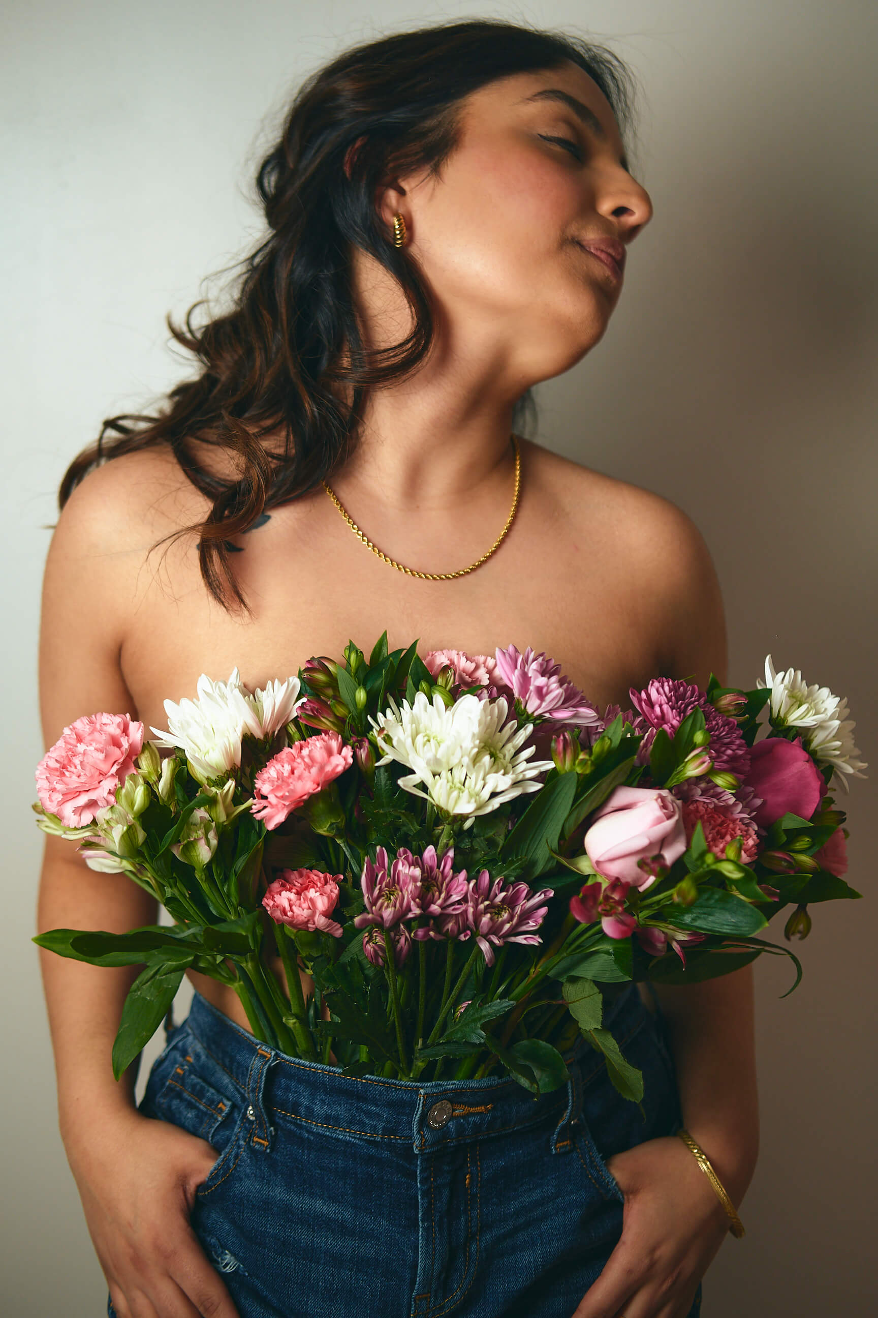 Bubble - Portrait Photography - Flower Top Creative Portrait Session - Brooklyn New York