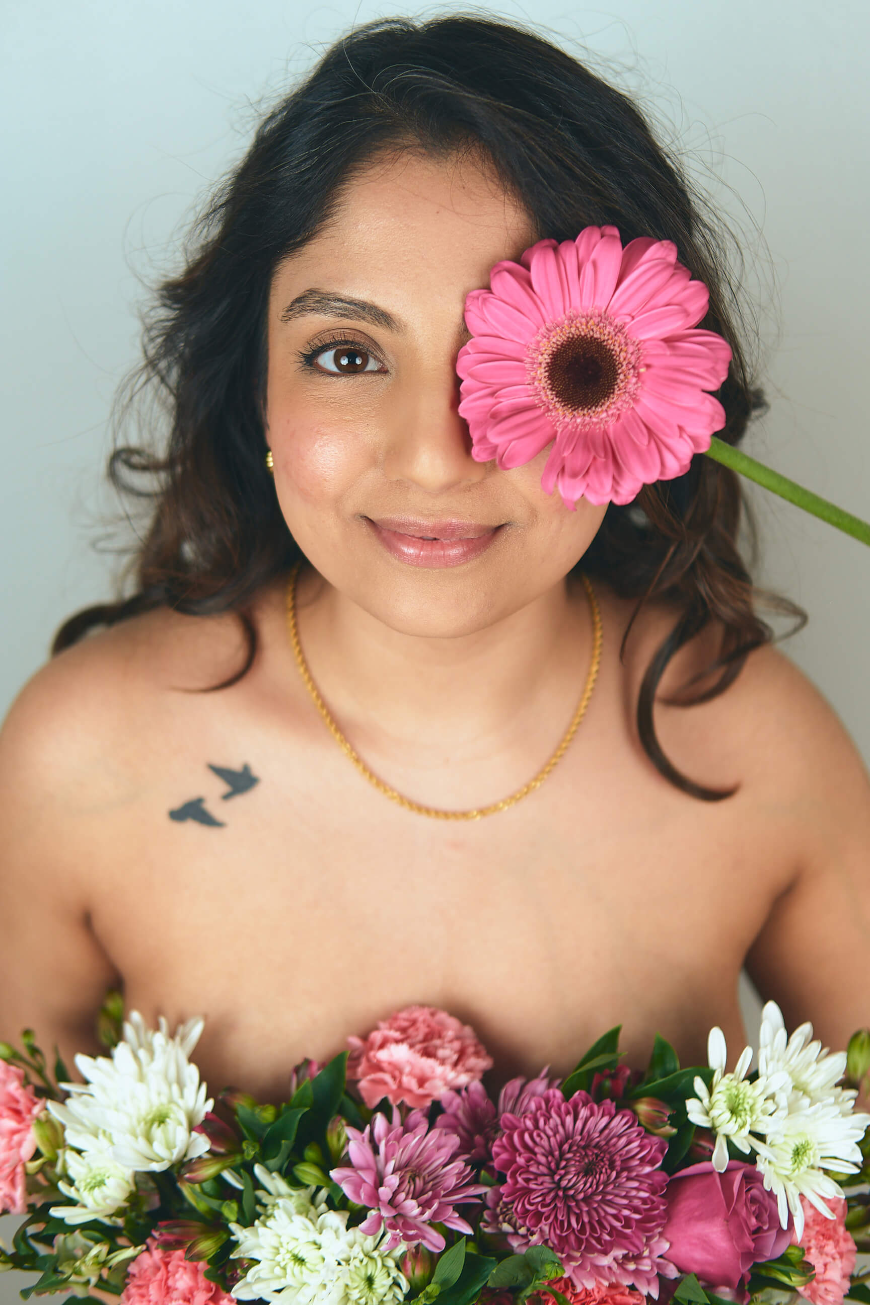 Bubble - Portrait Photography - Flower Top Creative Portrait Session - Brooklyn New York