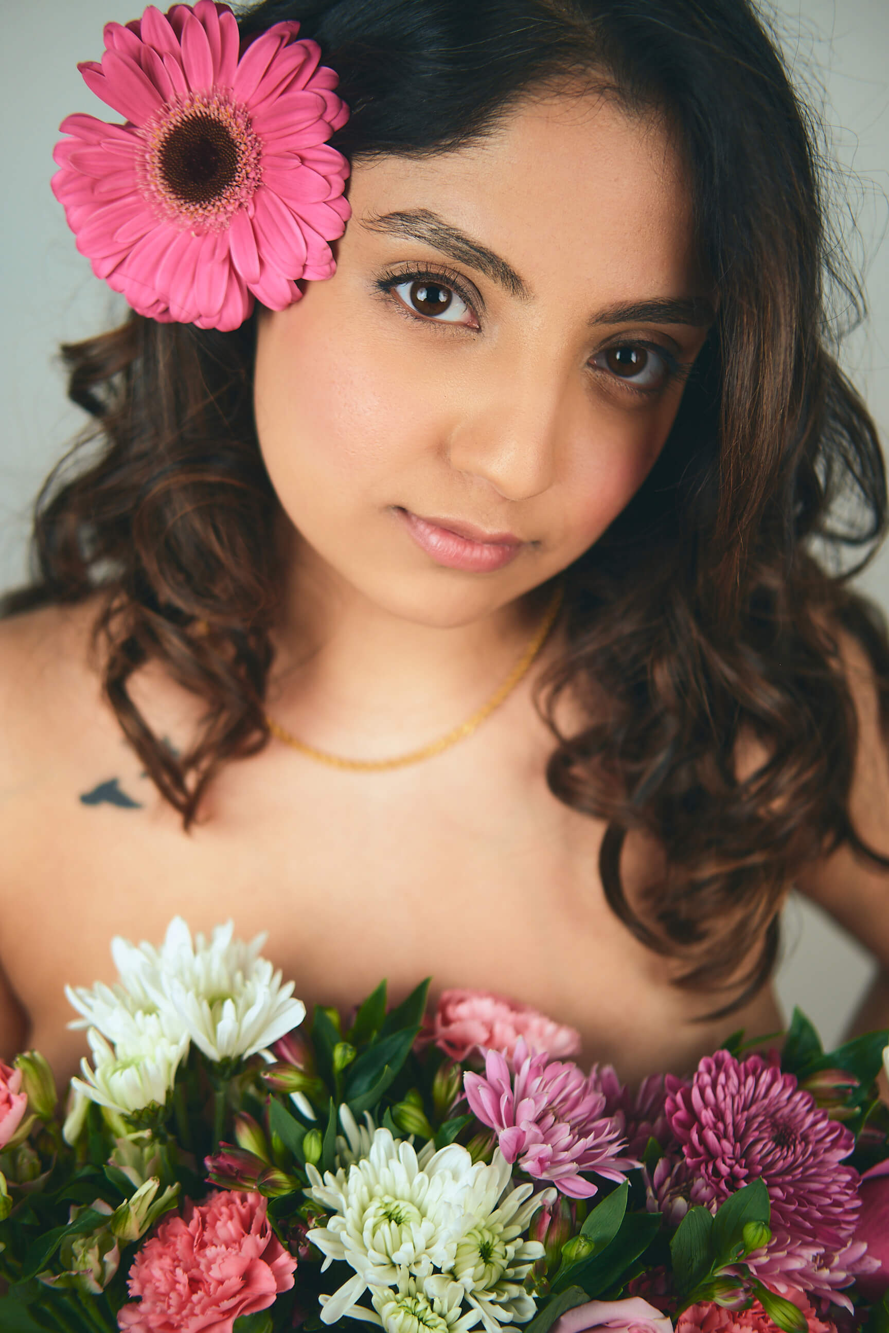 Bubble - Portrait Photography - Flower Top Creative Portrait Session - Brooklyn New York