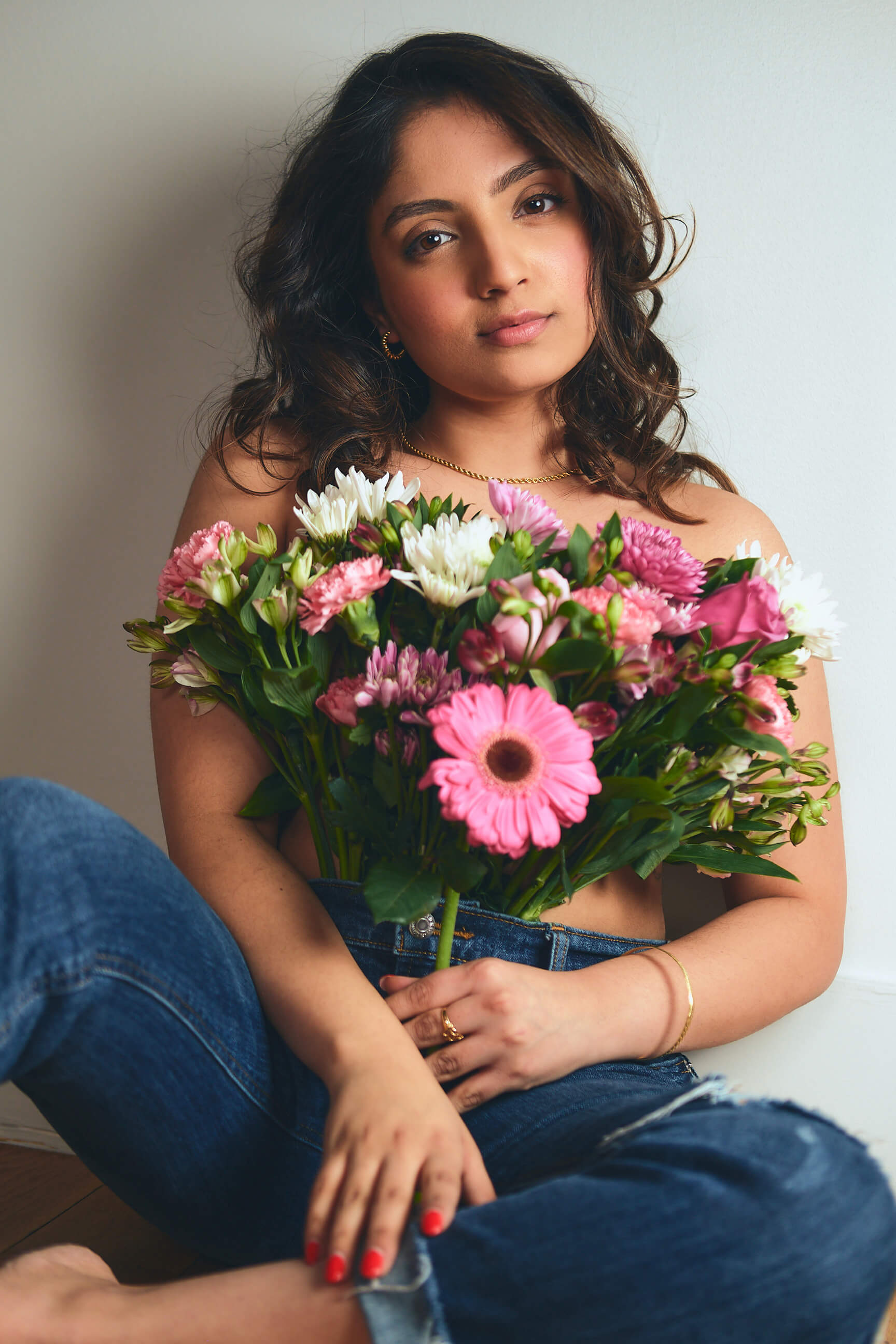 Bubble - Portrait Photography - Flower Top Creative Portrait Session - Brooklyn New York