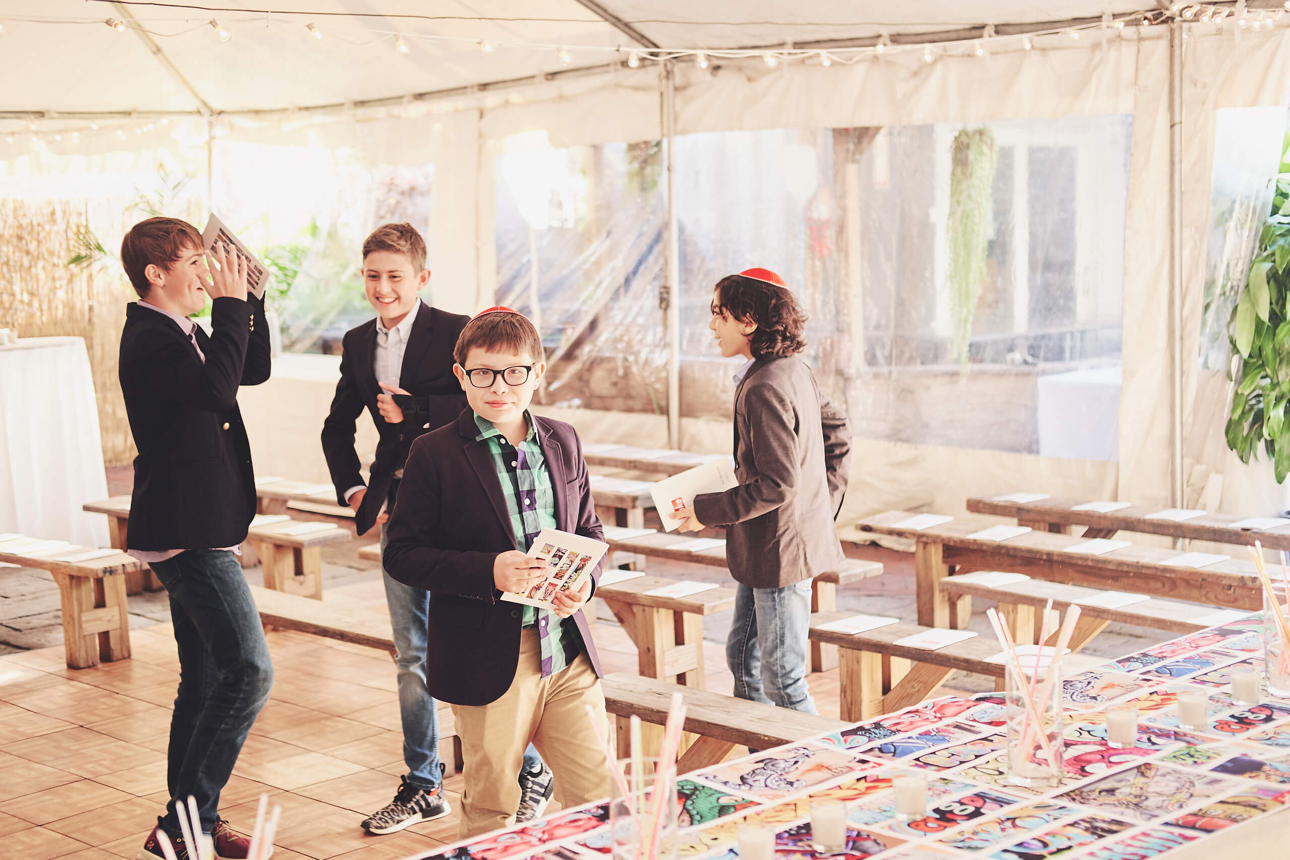 Bar Mitzvah - Event Photography - Roberta's - Brooklyn New York