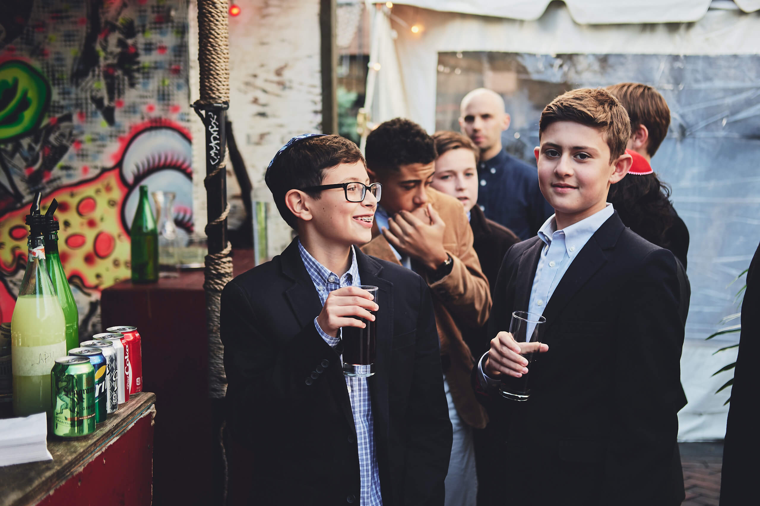 Bar Mitzvah - Event Photography - Roberta's - Brooklyn New York