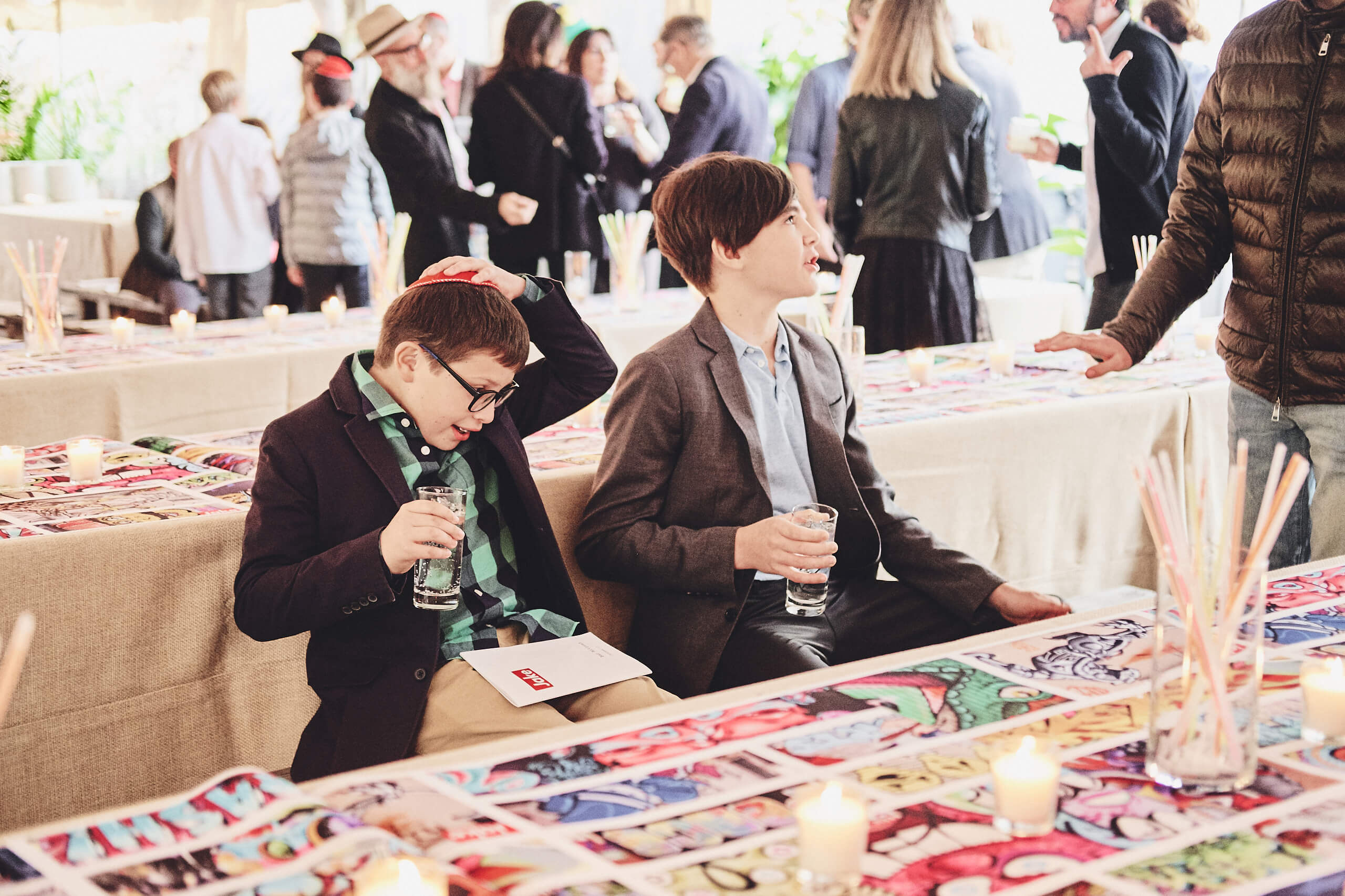 Bar Mitzvah - Event Photography - Roberta's - Brooklyn New York