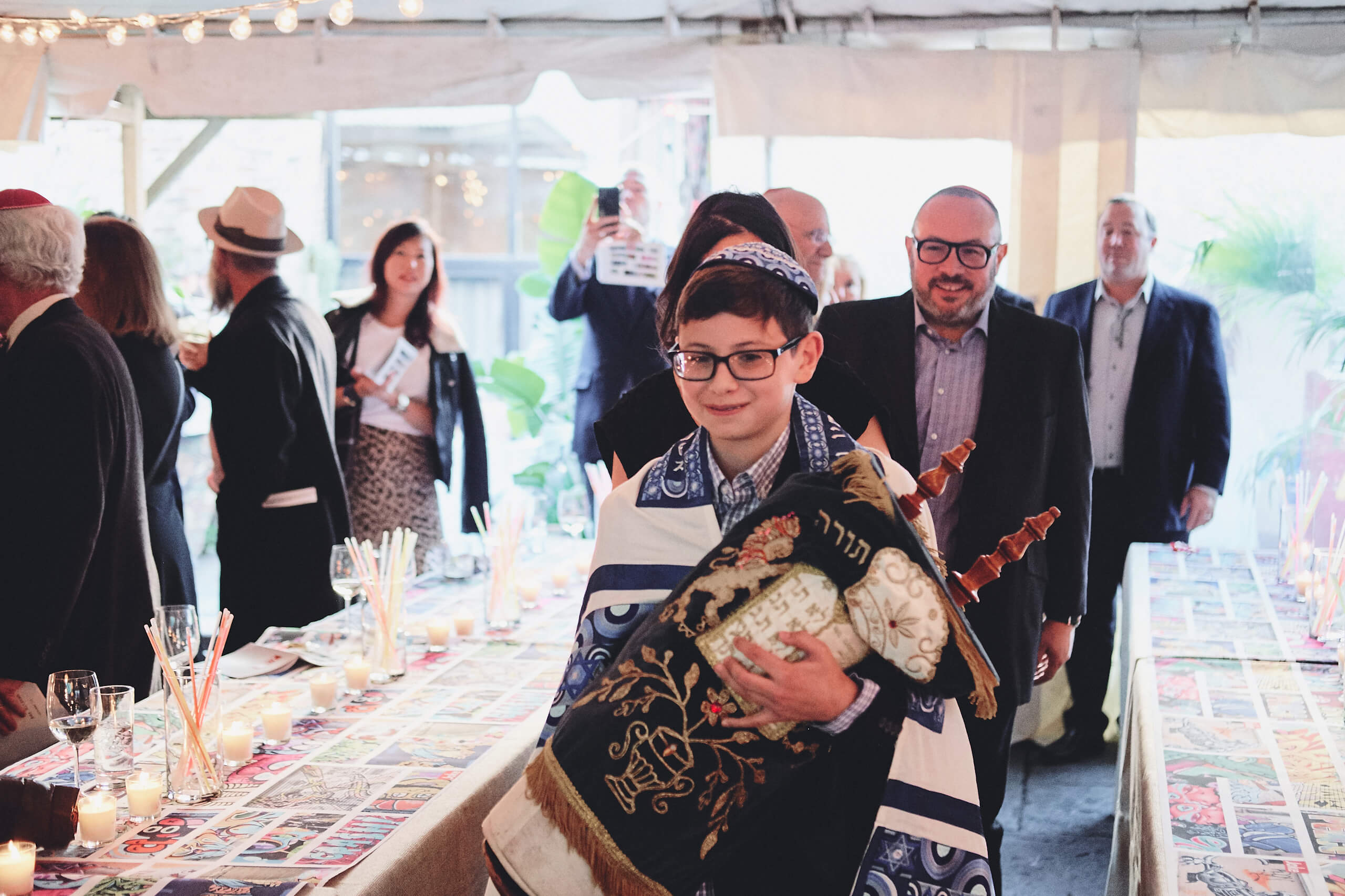 Bar Mitzvah - Event Photography - Roberta's - Brooklyn New York