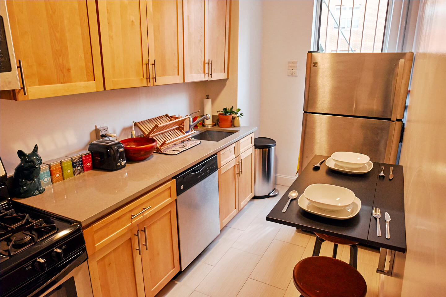 2W_111th_street - kitchen - airBnB Photography