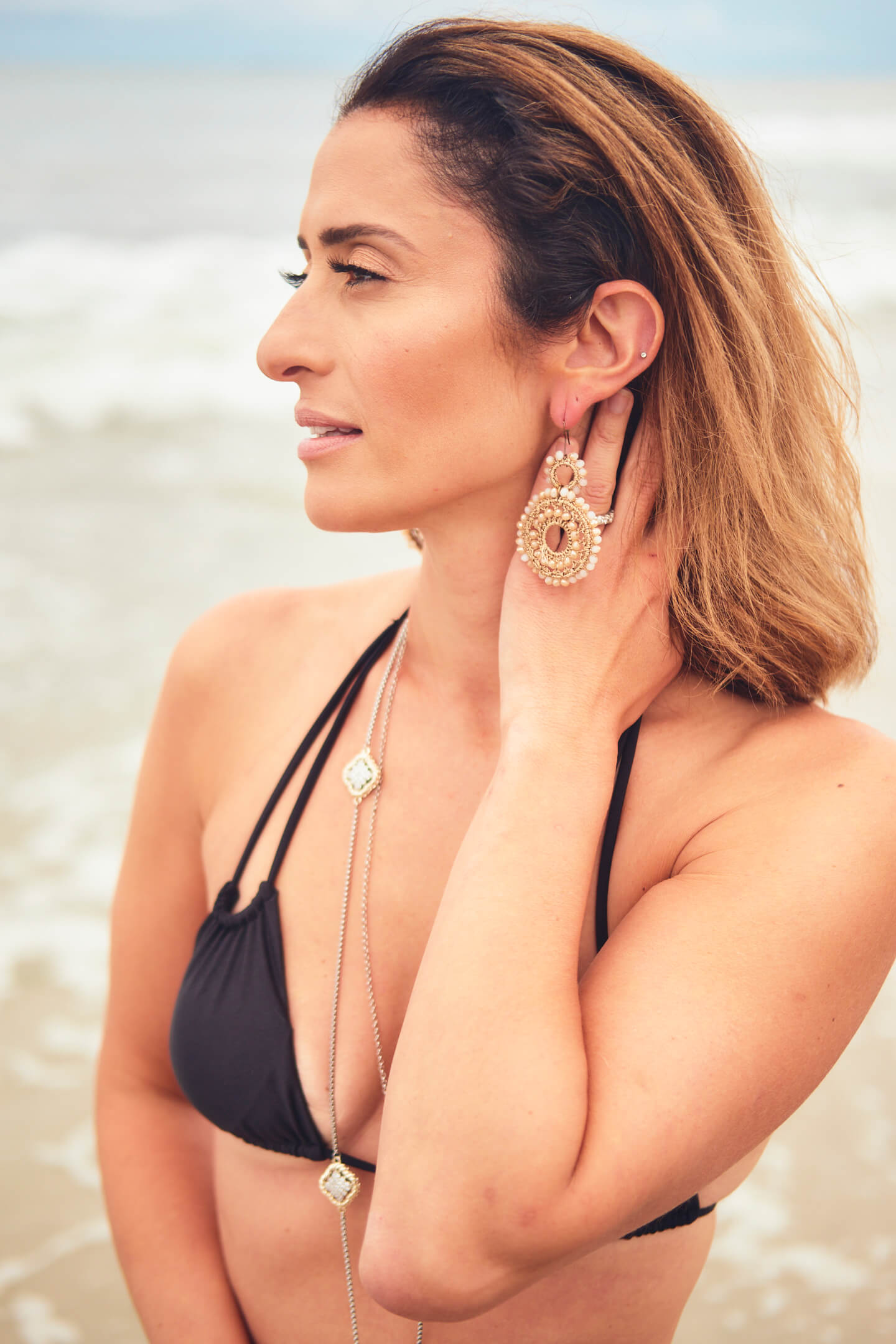 Keren - Long Beach - Portrait Photography Session - Beach Photography - Swimsuit Photography