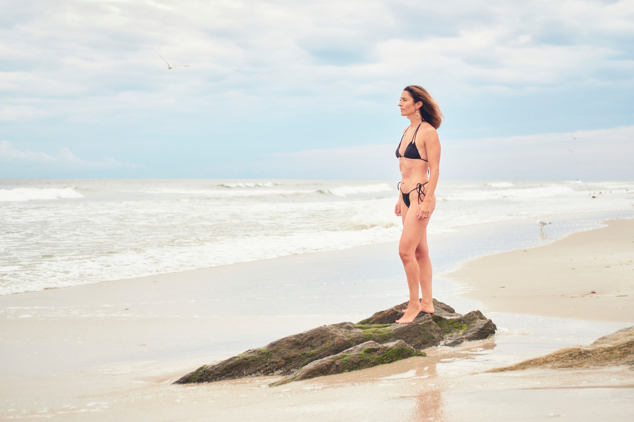 Keren - Long Beach - Portrait Photography Session - Beach Photography - Swimsuit Photography