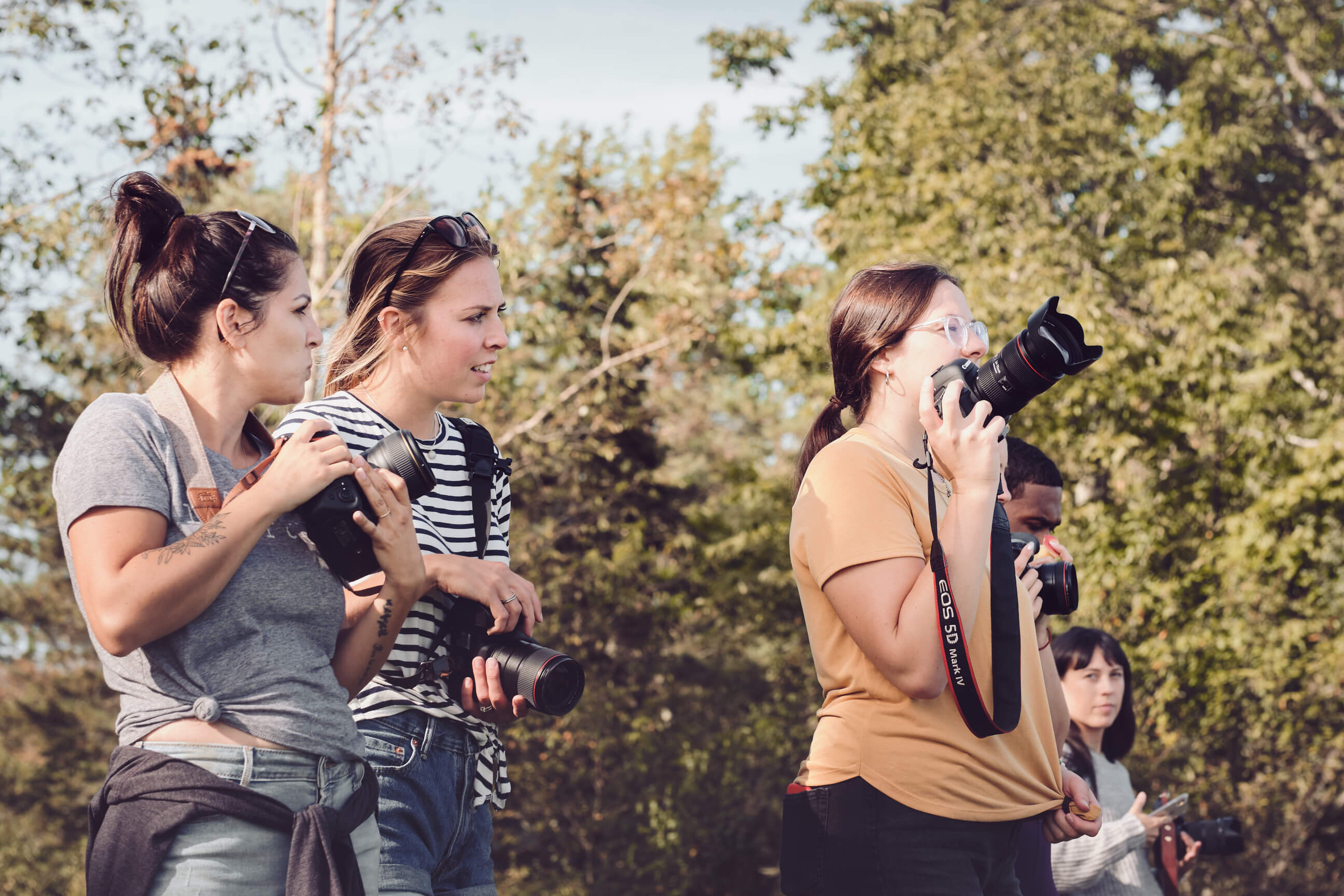 Sam Bufalo's Cedar Lake Estate Photography Retreat - Nature Portrait Photography - Event Photography - Networking Event Photography
