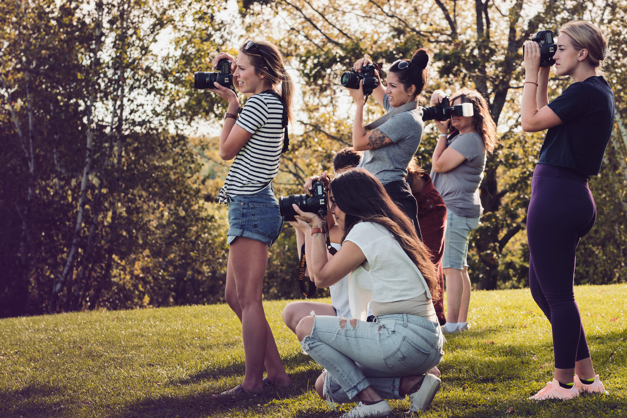 Sam Bufalo's Cedar Lake Estate Photography Retreat - Nature Portrait Photography - Event Photography - Networking Event Photography