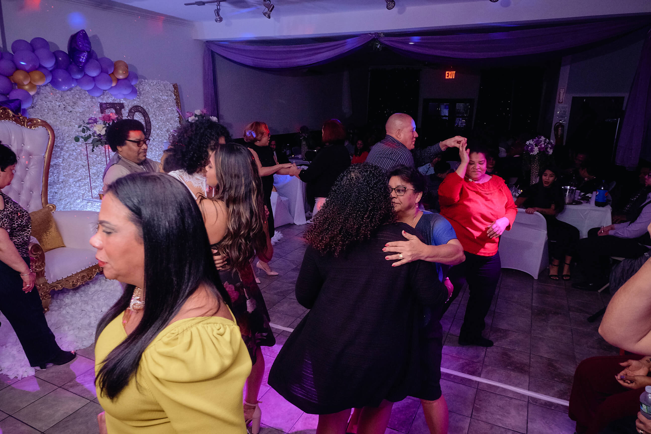 Violeta - 70th Birthday - The Venue Party Hall - Event Photography - Ridgewood, Queens New York