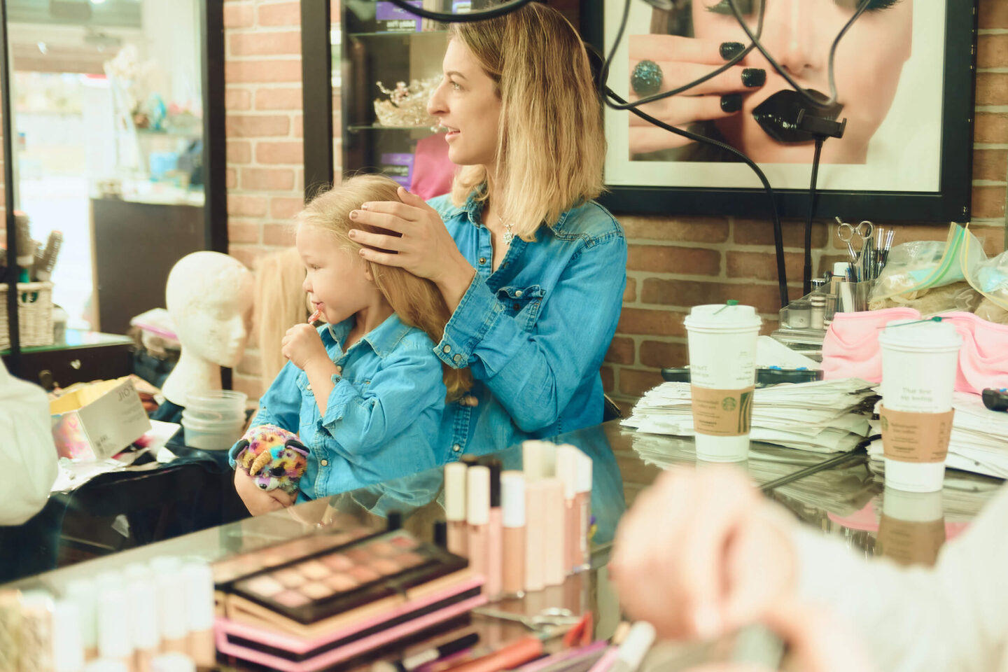 Sabrina - Wedding Day BTS - Hair & Makeup - Staten Island, New York - BTS Photography- Lifestyle Photography 