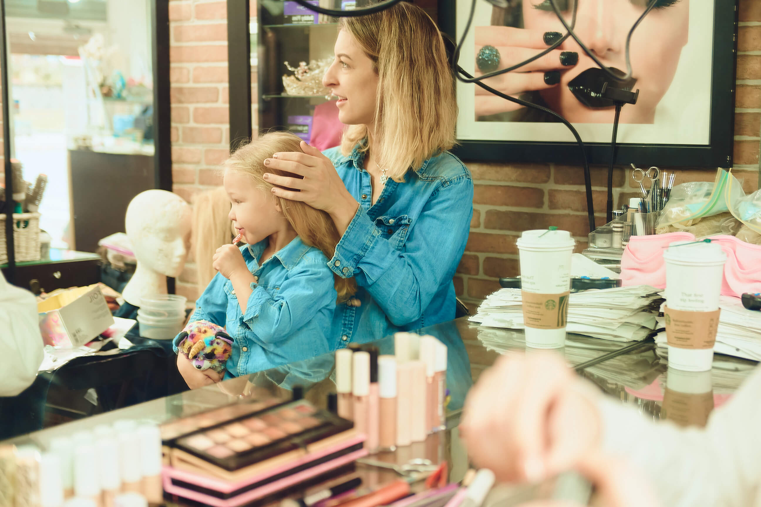 Sabrina - Wedding Day BTS - Hair & Makeup - Staten Island, New York - BTS Photography- Lifestyle Photography