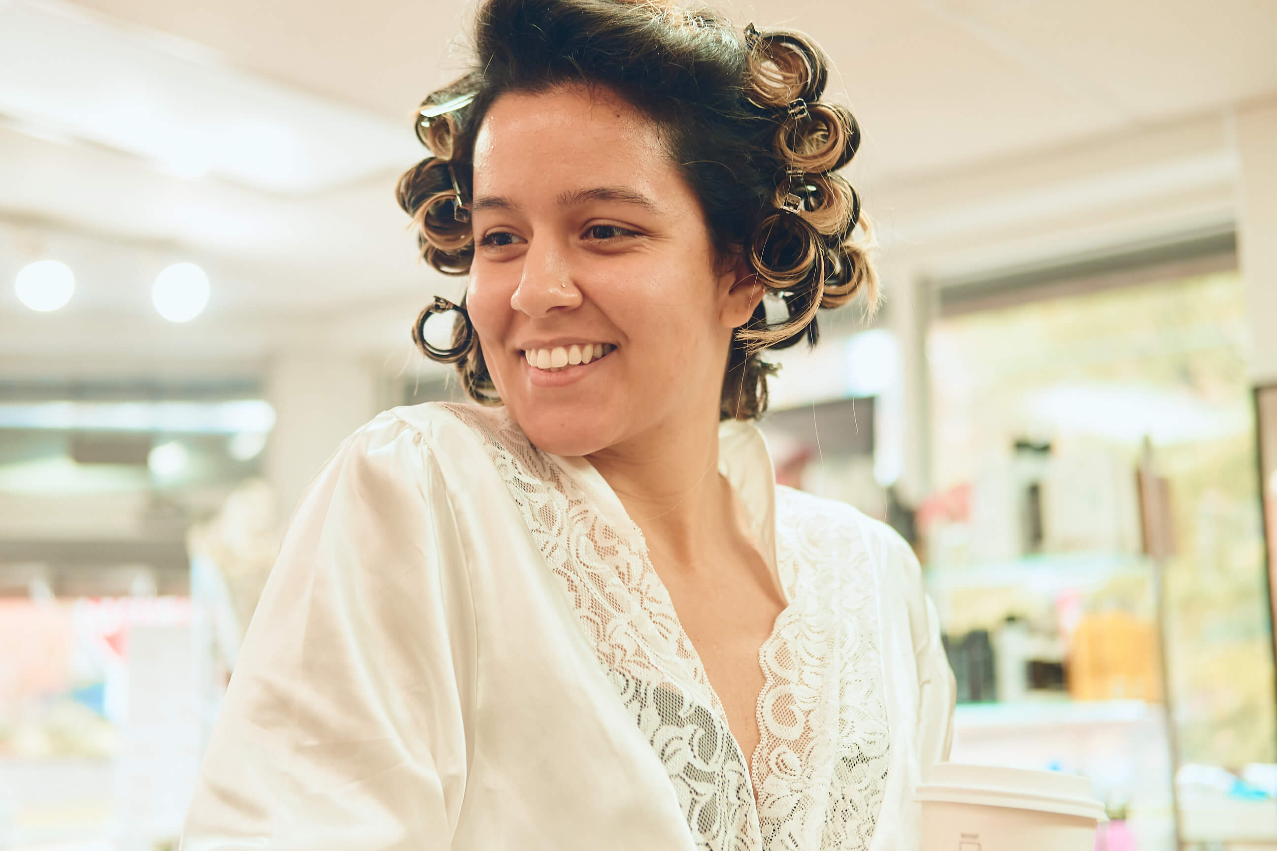 Sabrina - Wedding Day BTS - Hair & Makeup - Staten Island, New York - BTS Photography- Lifestyle Photography