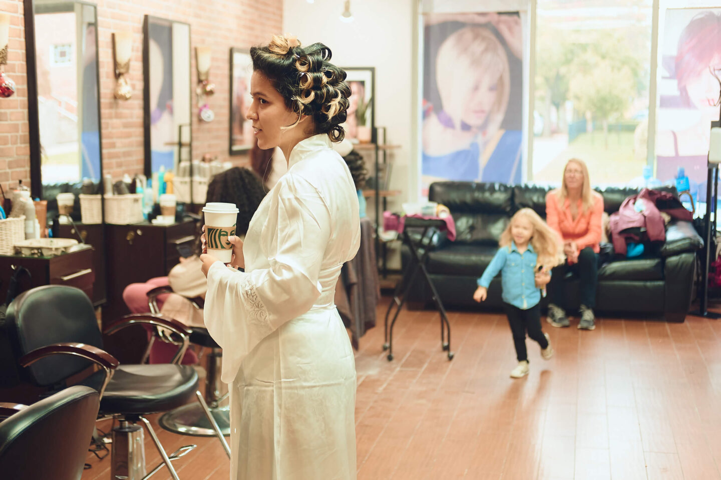 Sabrina - Wedding Day BTS - Hair & Makeup - Staten Island, New York - BTS Photography- Lifestyle Photography 