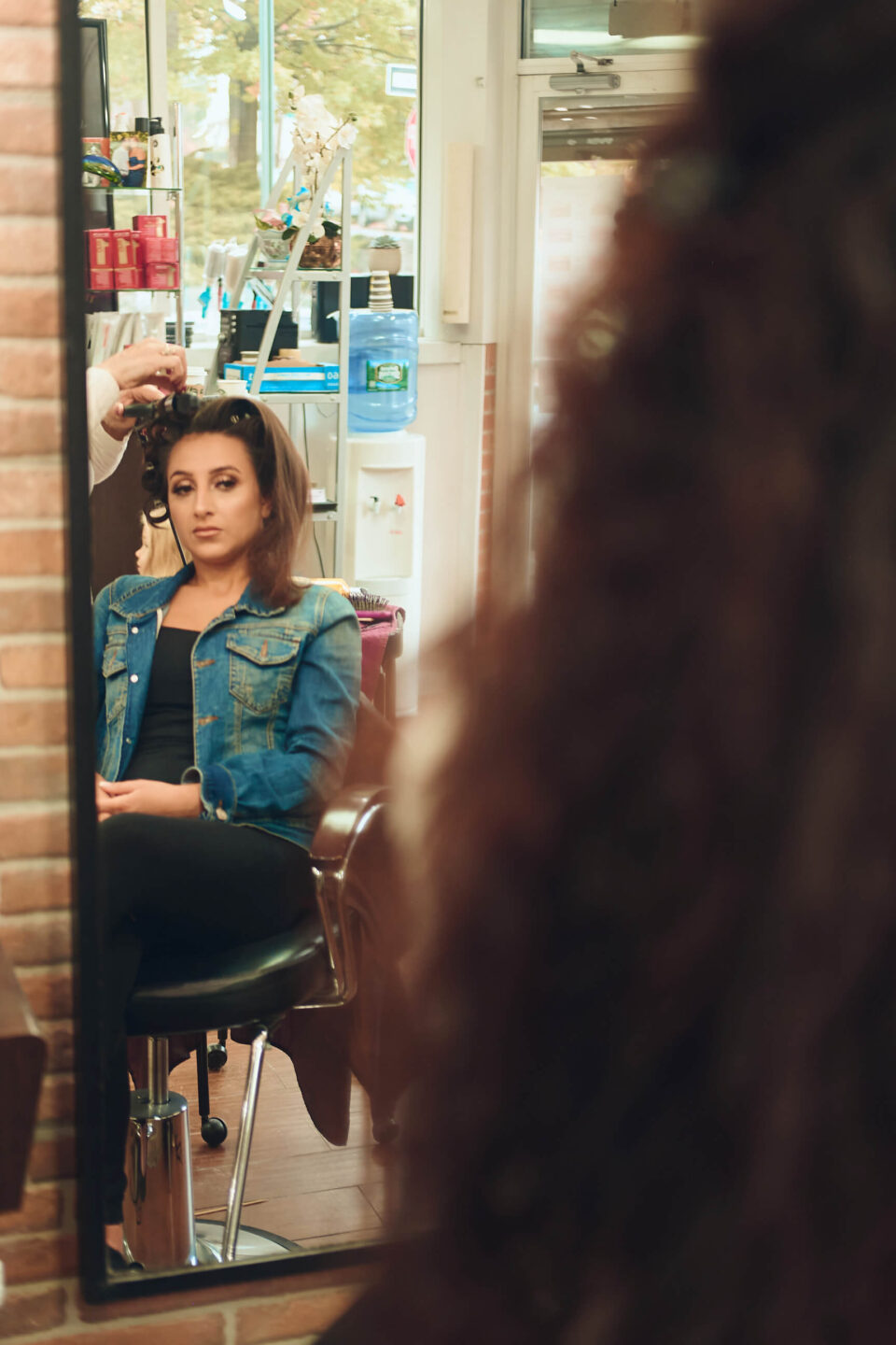 Sabrina - Wedding Day BTS - Hair & Makeup - Staten Island, New York - BTS Photography- Lifestyle Photography 