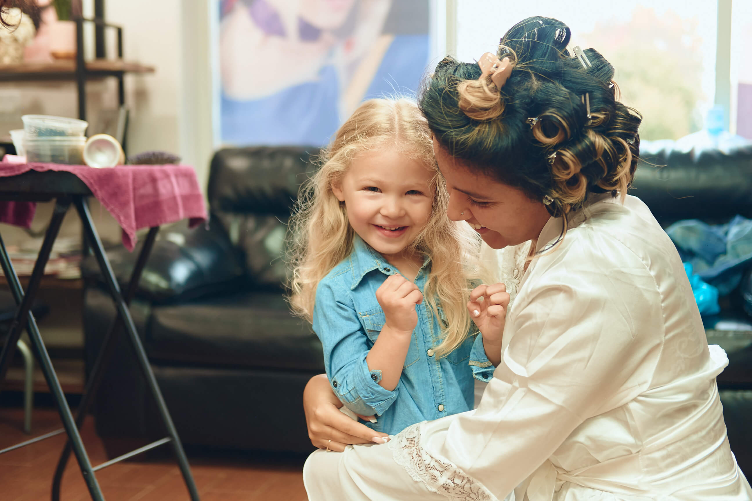 Sabrina - Wedding Day BTS - Hair & Makeup - Staten Island, New York - BTS Photography- Lifestyle Photography