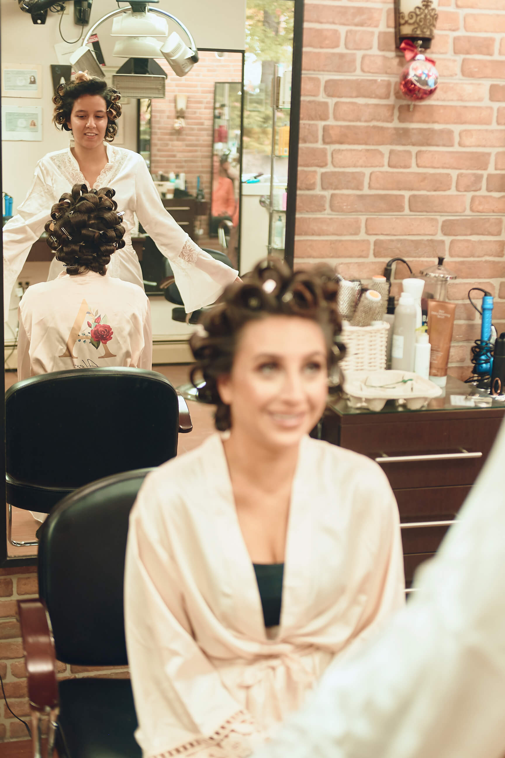 Sabrina - Wedding Day BTS - Hair & Makeup - Staten Island, New York - BTS Photography- Lifestyle Photography