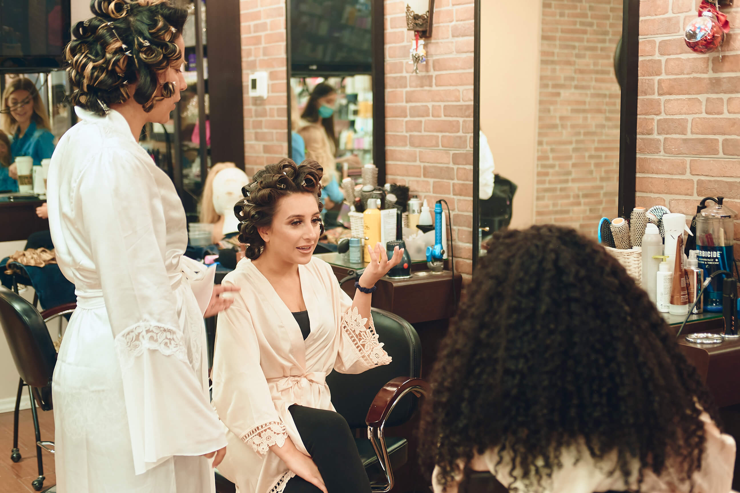 Sabrina - Wedding Day BTS - Hair & Makeup - Staten Island, New York - BTS Photography- Lifestyle Photography