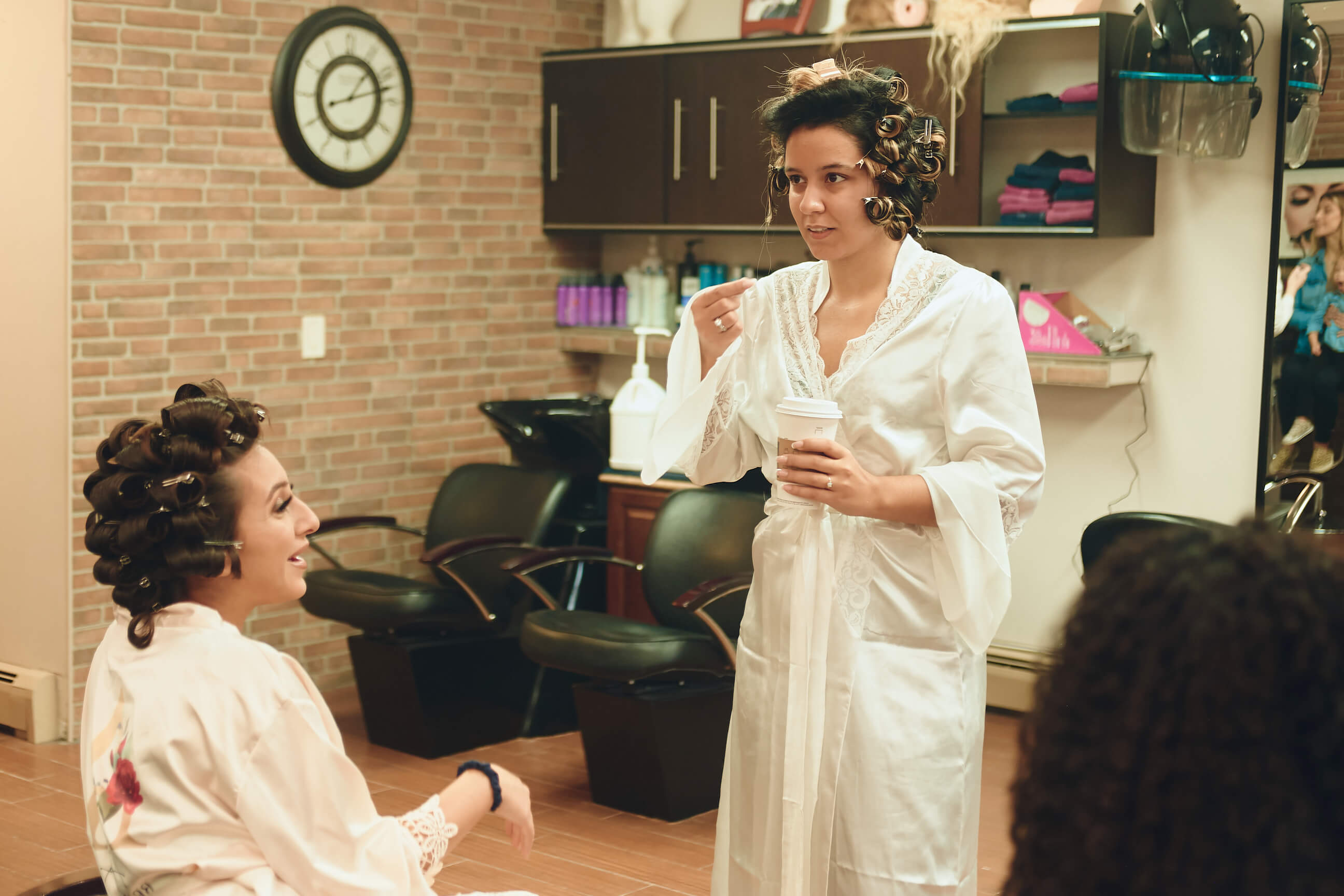 Sabrina - Wedding Day BTS - Hair & Makeup - Staten Island, New York - BTS Photography- Lifestyle Photography