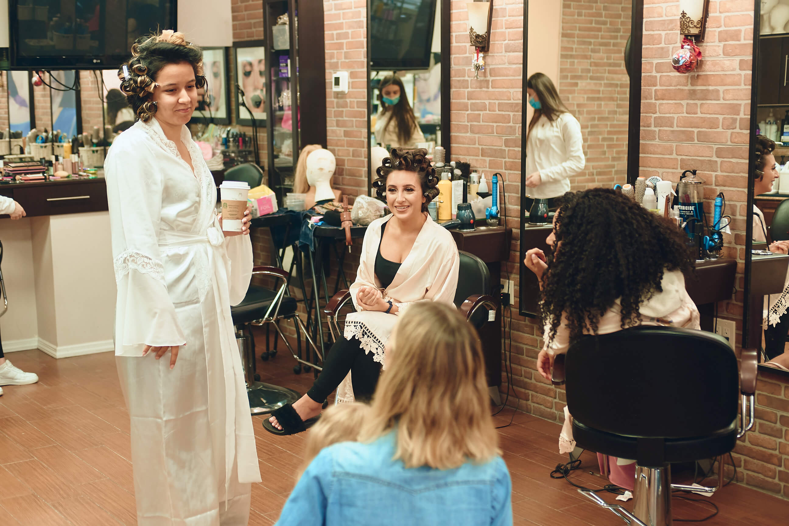 Sabrina - Wedding Day BTS - Hair & Makeup - Staten Island, New York - BTS Photography- Lifestyle Photography