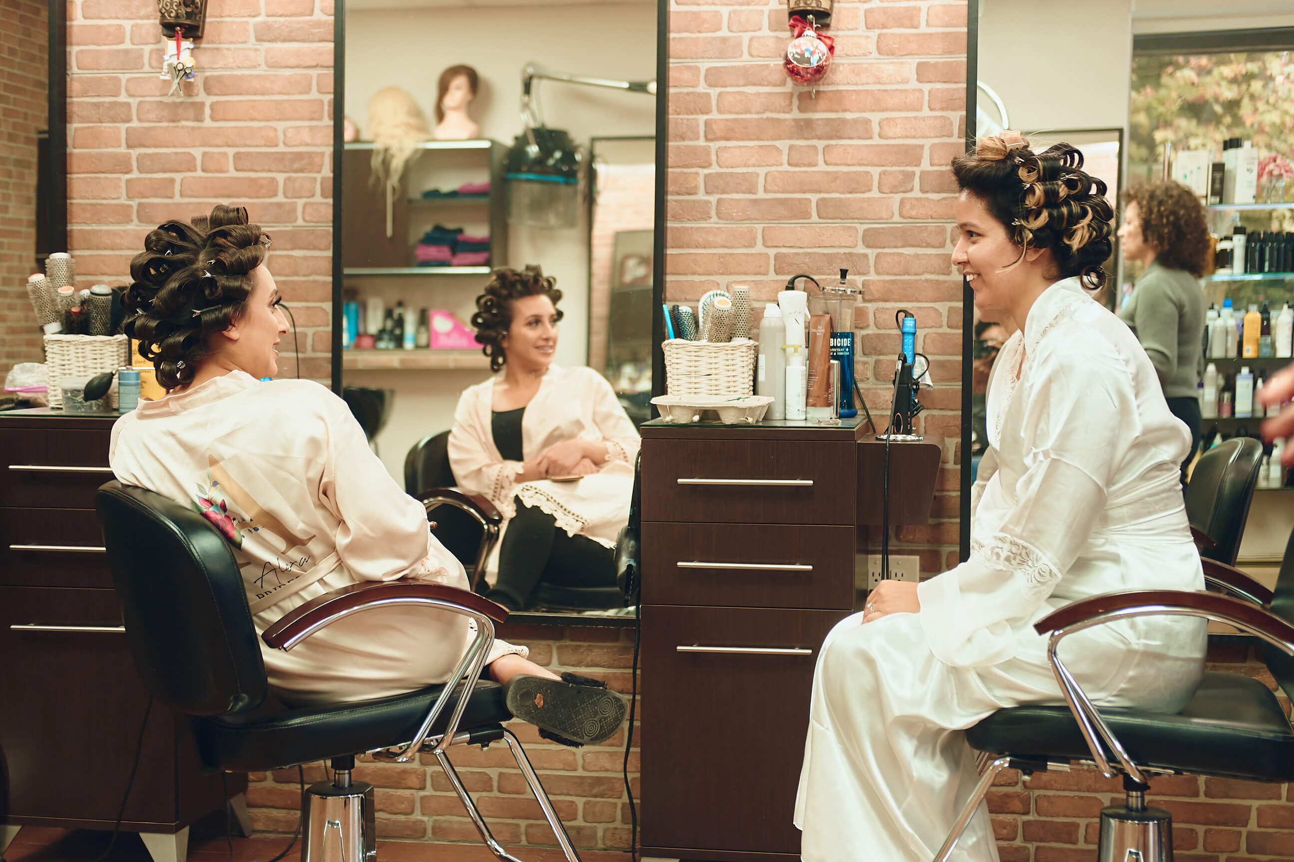 Sabrina - Wedding Day BTS - Hair & Makeup - Staten Island, New York - BTS Photography- Lifestyle Photography
