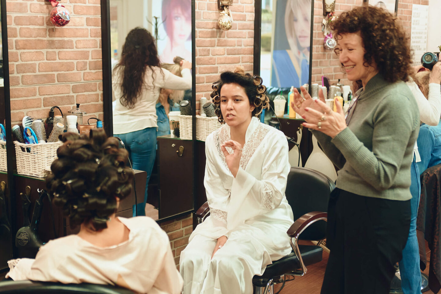 Sabrina - Wedding Day BTS - Hair & Makeup - Staten Island, New York - BTS Photography- Lifestyle Photography 