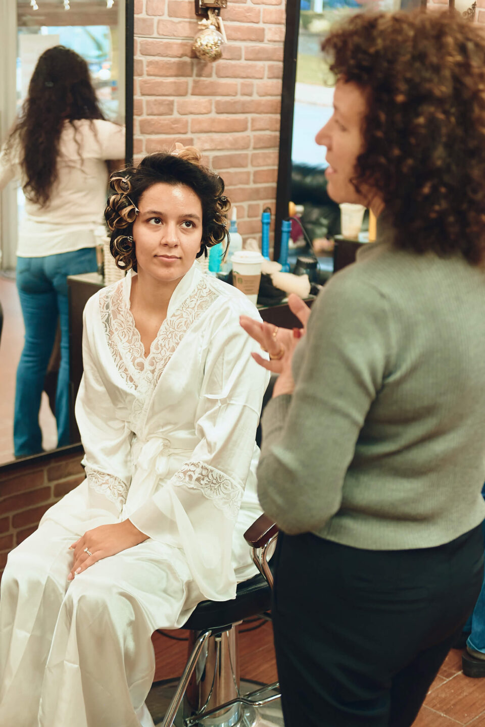 Sabrina - Wedding Day BTS - Hair & Makeup - Staten Island, New York - BTS Photography- Lifestyle Photography 