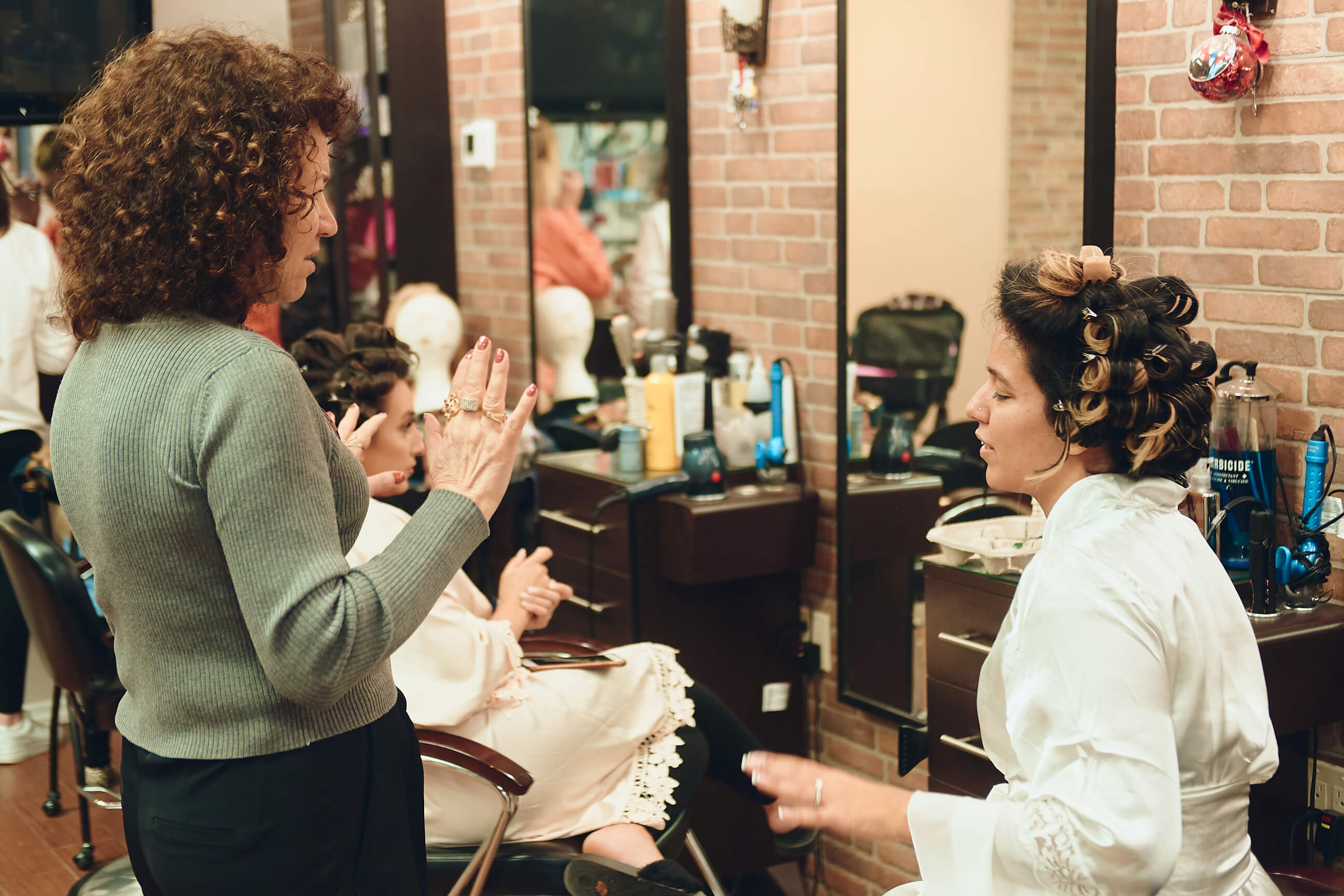Sabrina - Wedding Day BTS - Hair & Makeup - Staten Island, New York - BTS Photography- Lifestyle Photography