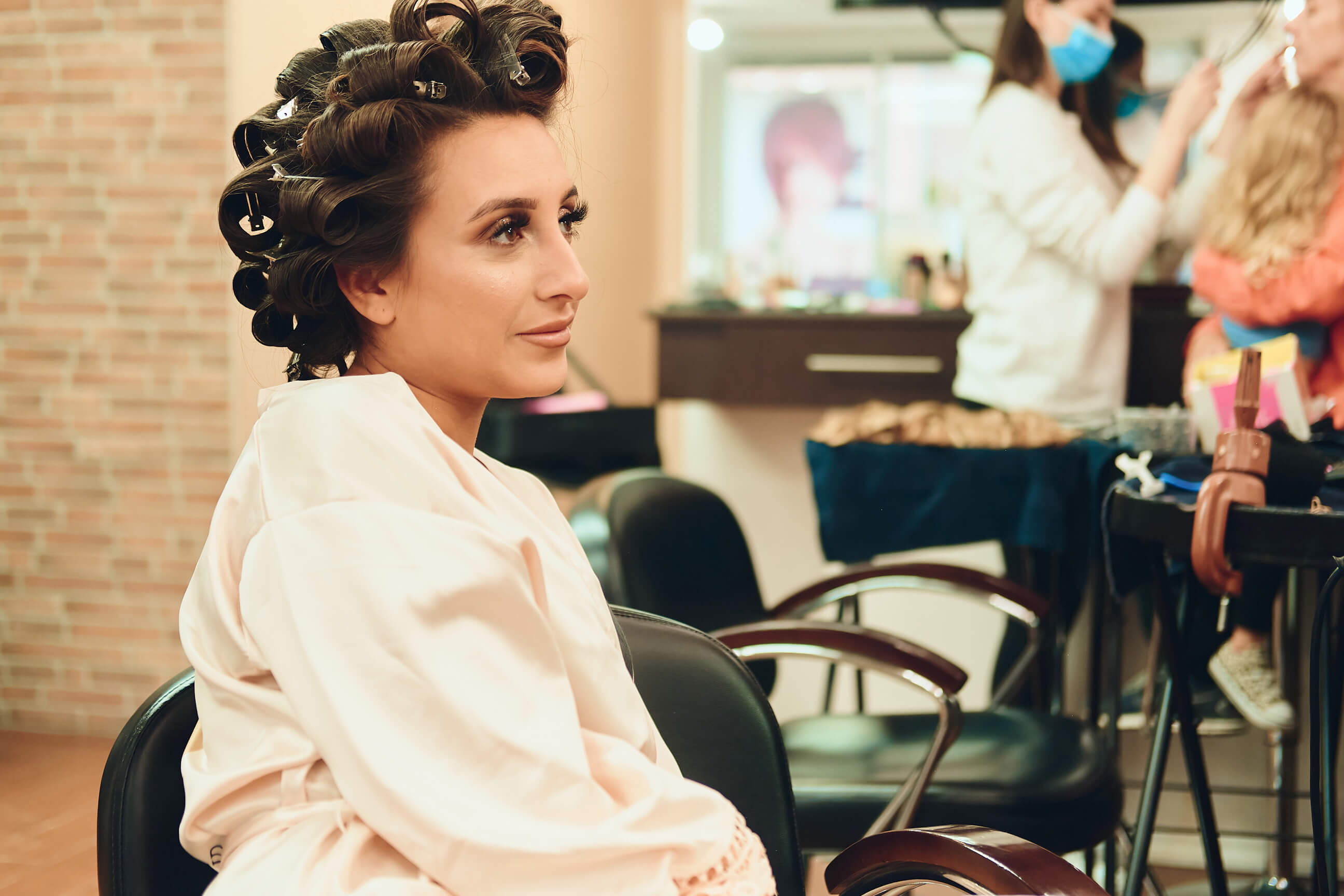 Sabrina - Wedding Day BTS - Hair & Makeup - Staten Island, New York - BTS Photography- Lifestyle Photography