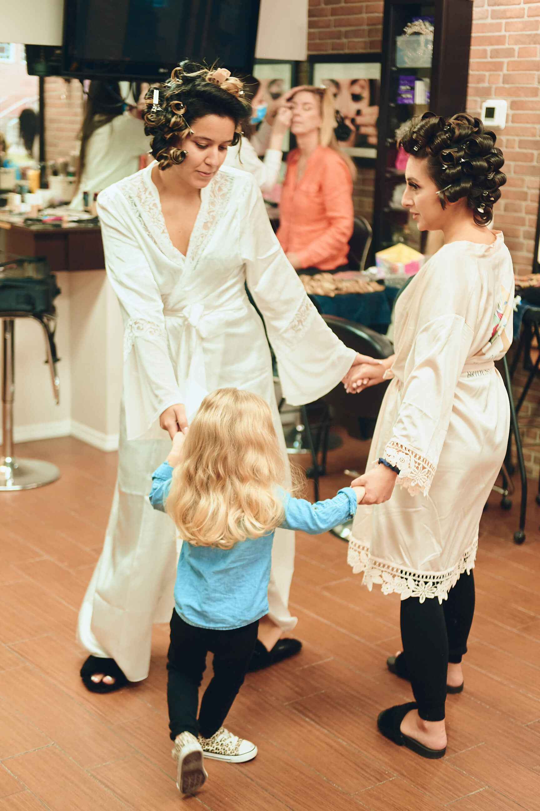 Sabrina - Wedding Day BTS - Hair & Makeup - Staten Island, New York - BTS Photography- Lifestyle Photography
