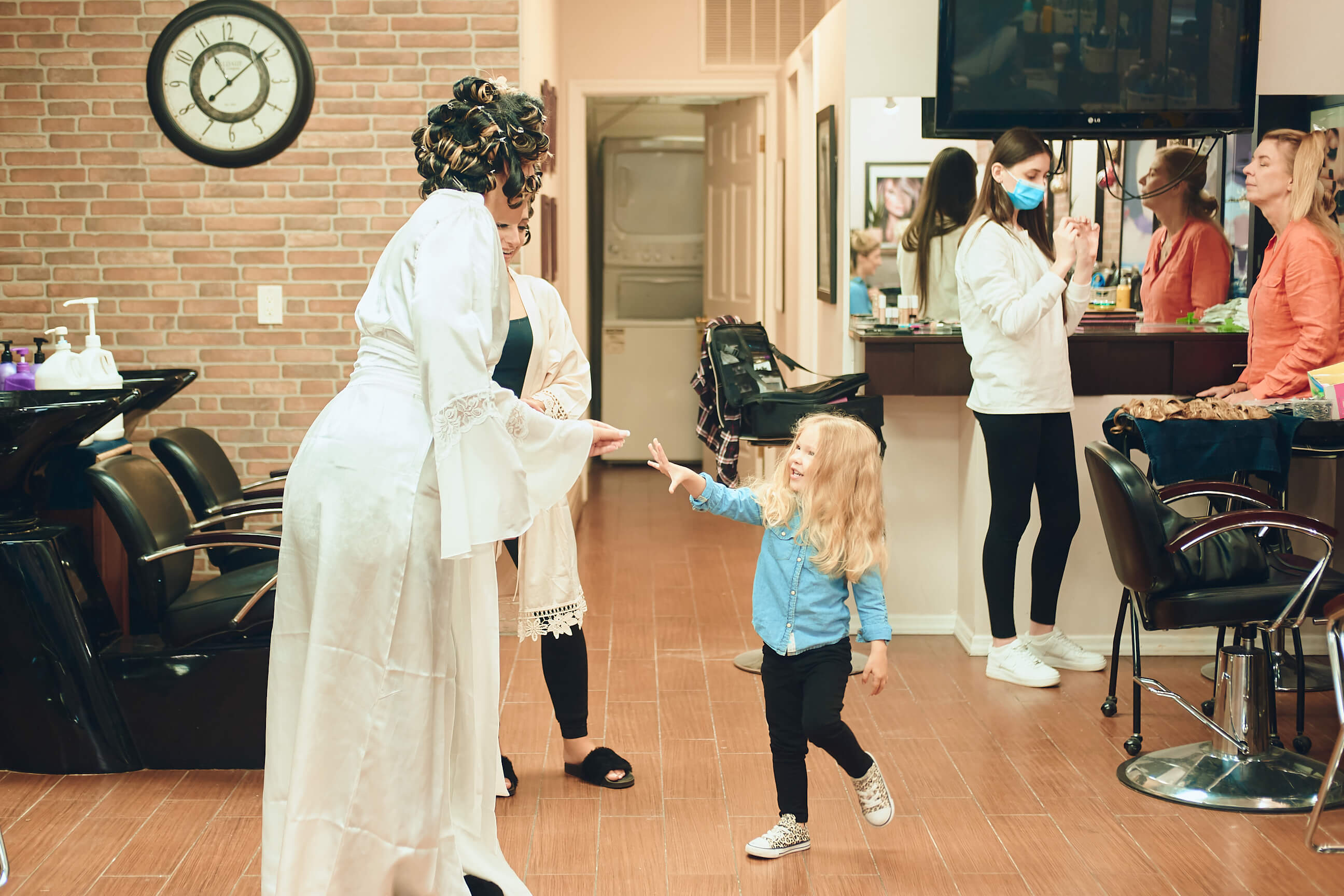 Sabrina - Wedding Day BTS - Hair & Makeup - Staten Island, New York - BTS Photography- Lifestyle Photography