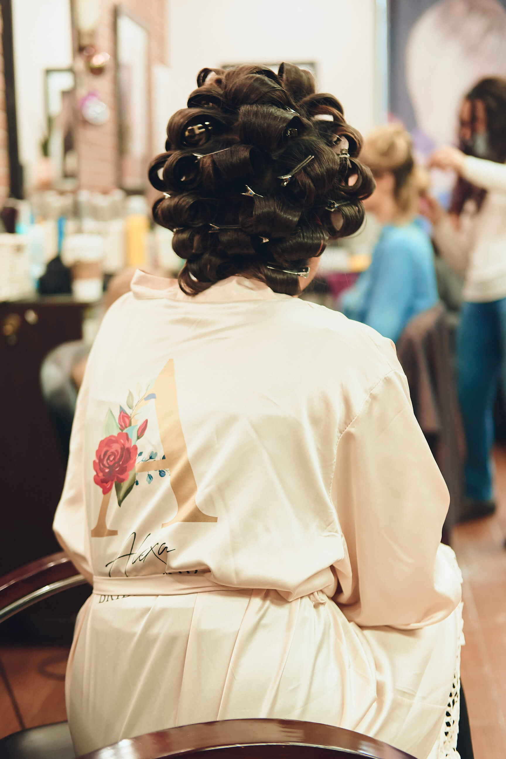 Sabrina - Wedding Day BTS - Hair & Makeup - Staten Island, New York - BTS Photography- Lifestyle Photography