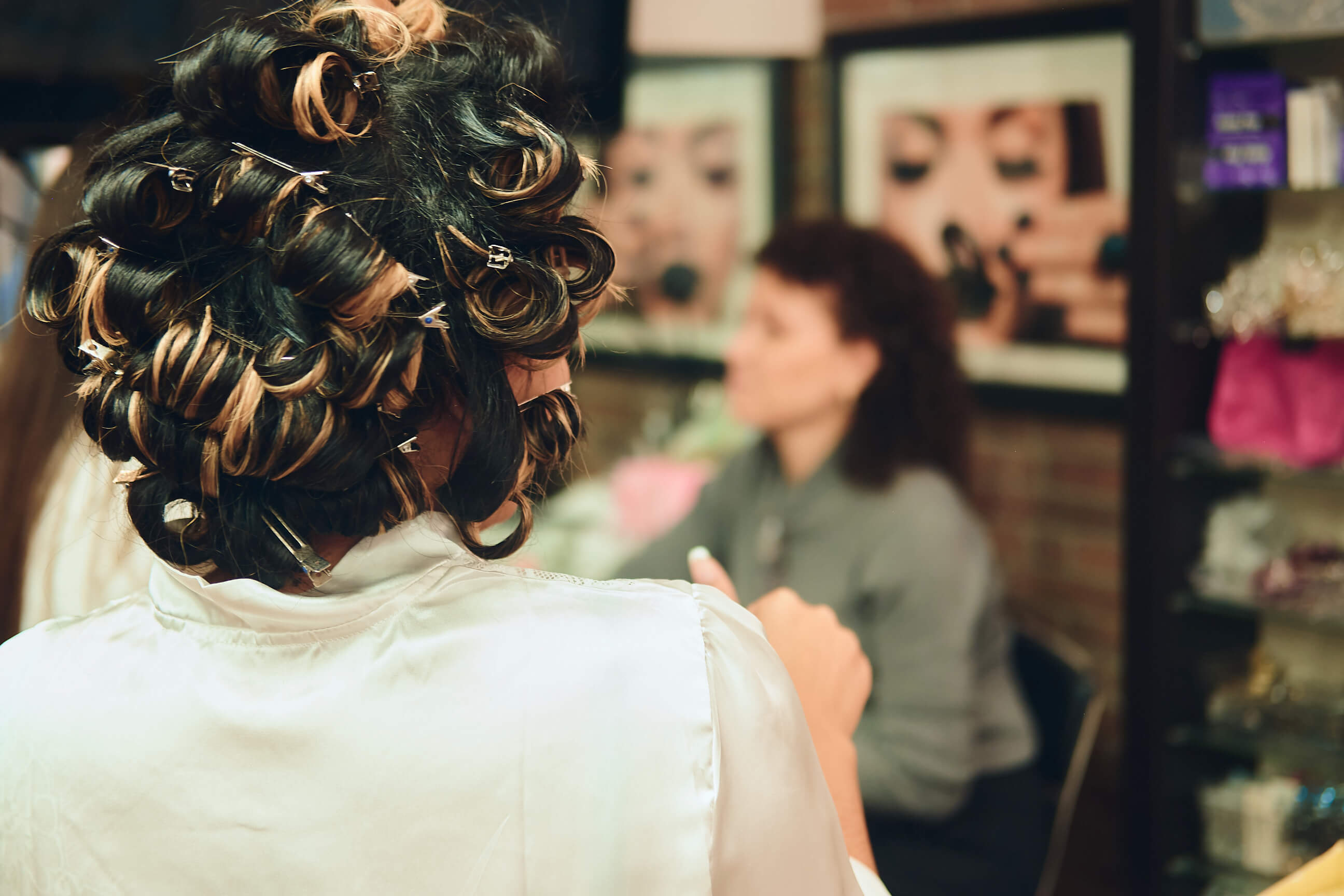 Sabrina - Wedding Day BTS - Hair & Makeup - Staten Island, New York - BTS Photography- Lifestyle Photography