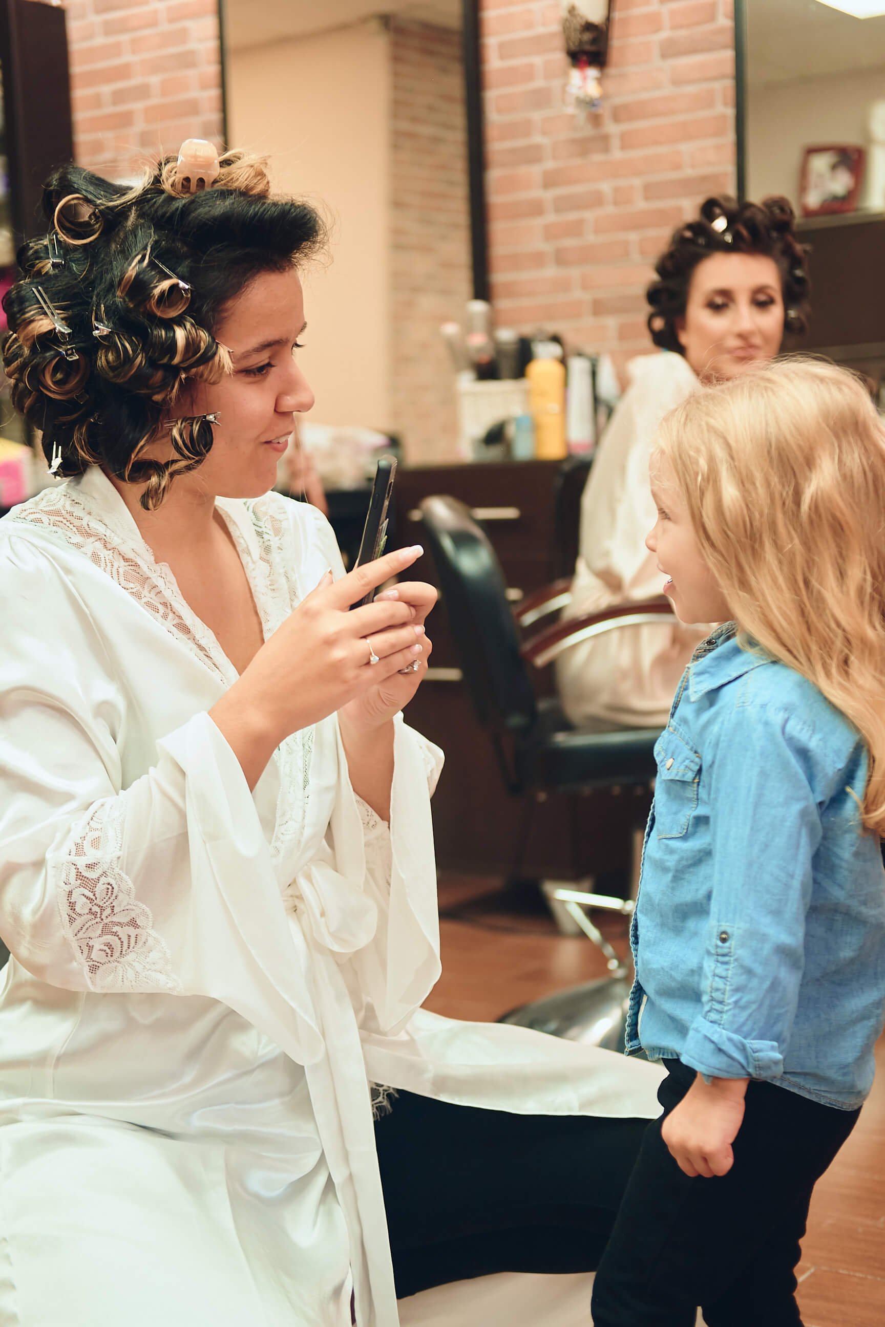 Sabrina - Wedding Day BTS - Hair & Makeup - Staten Island, New York - BTS Photography- Lifestyle Photography