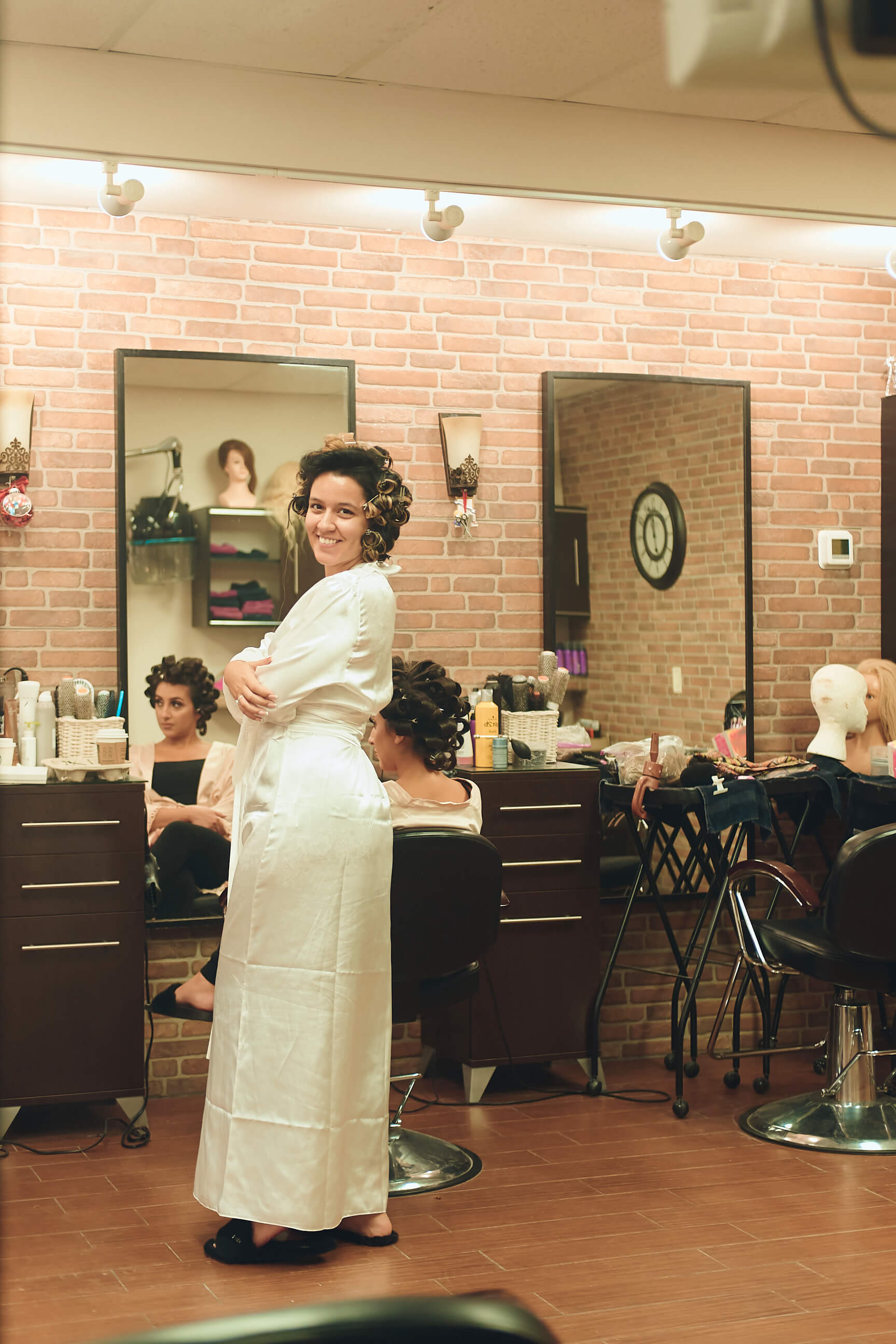 Sabrina - Wedding Day BTS - Hair & Makeup - Staten Island, New York - BTS Photography- Lifestyle Photography