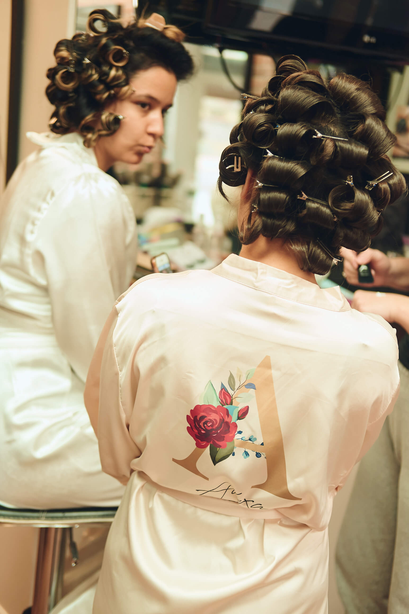 Sabrina - Wedding Day BTS - Hair & Makeup - Staten Island, New York - BTS Photography- Lifestyle Photography