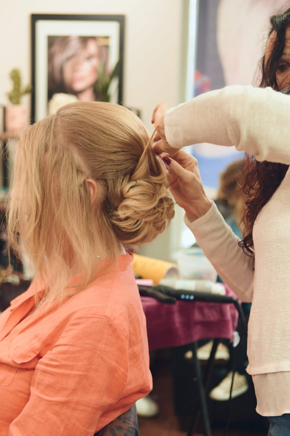 Sabrina - Wedding Day BTS - Hair & Makeup - Staten Island, New York - BTS Photography- Lifestyle Photography 