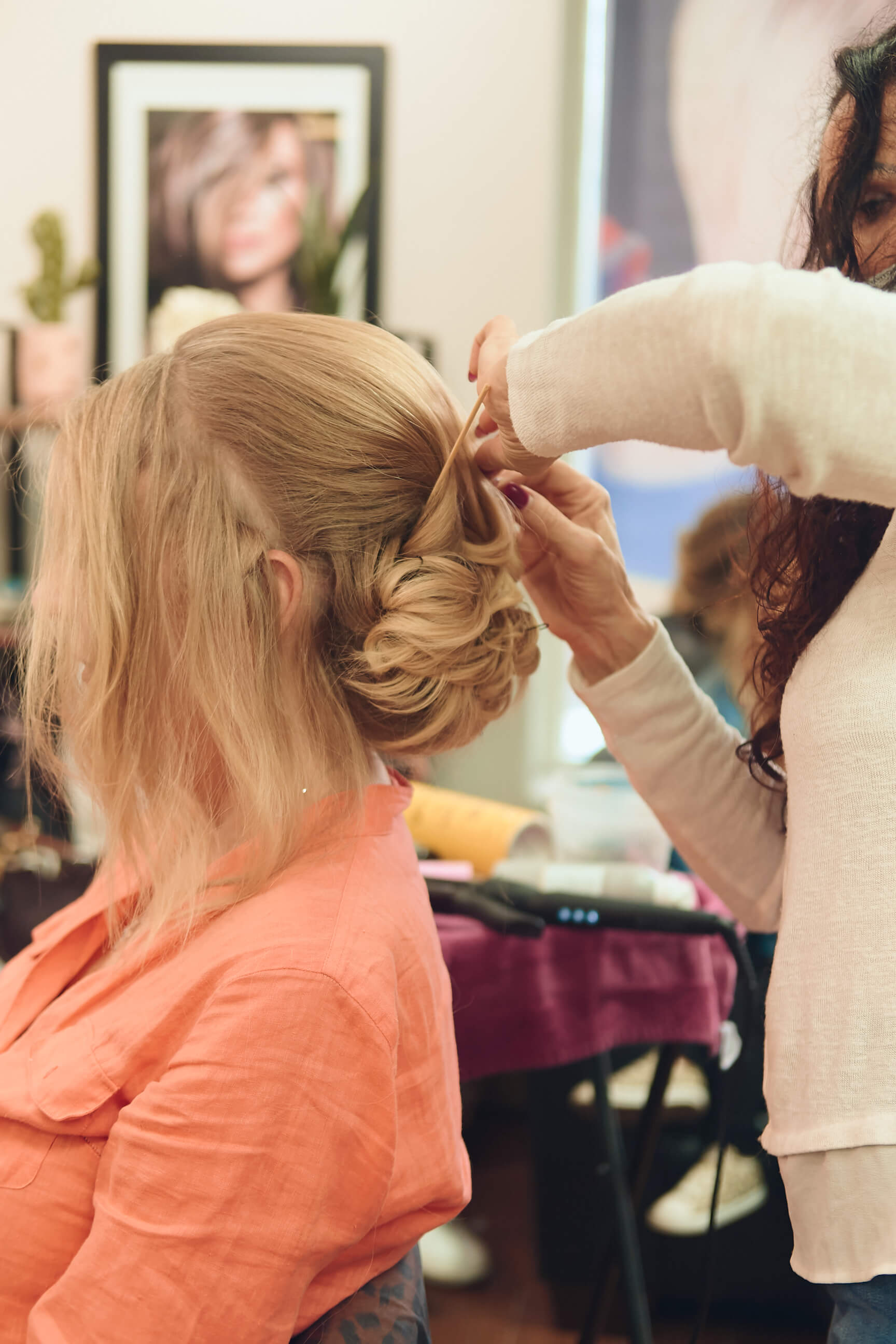 Sabrina - Wedding Day BTS - Hair & Makeup - Staten Island, New York - BTS Photography- Lifestyle Photography
