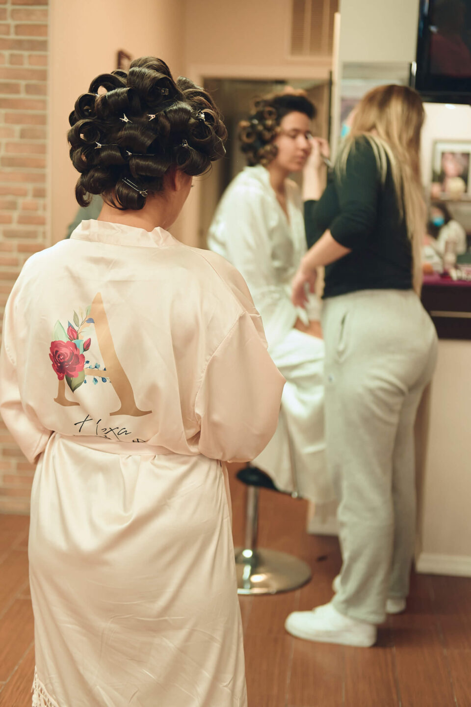 Sabrina - Wedding Day BTS - Hair & Makeup - Staten Island, New York - BTS Photography- Lifestyle Photography 