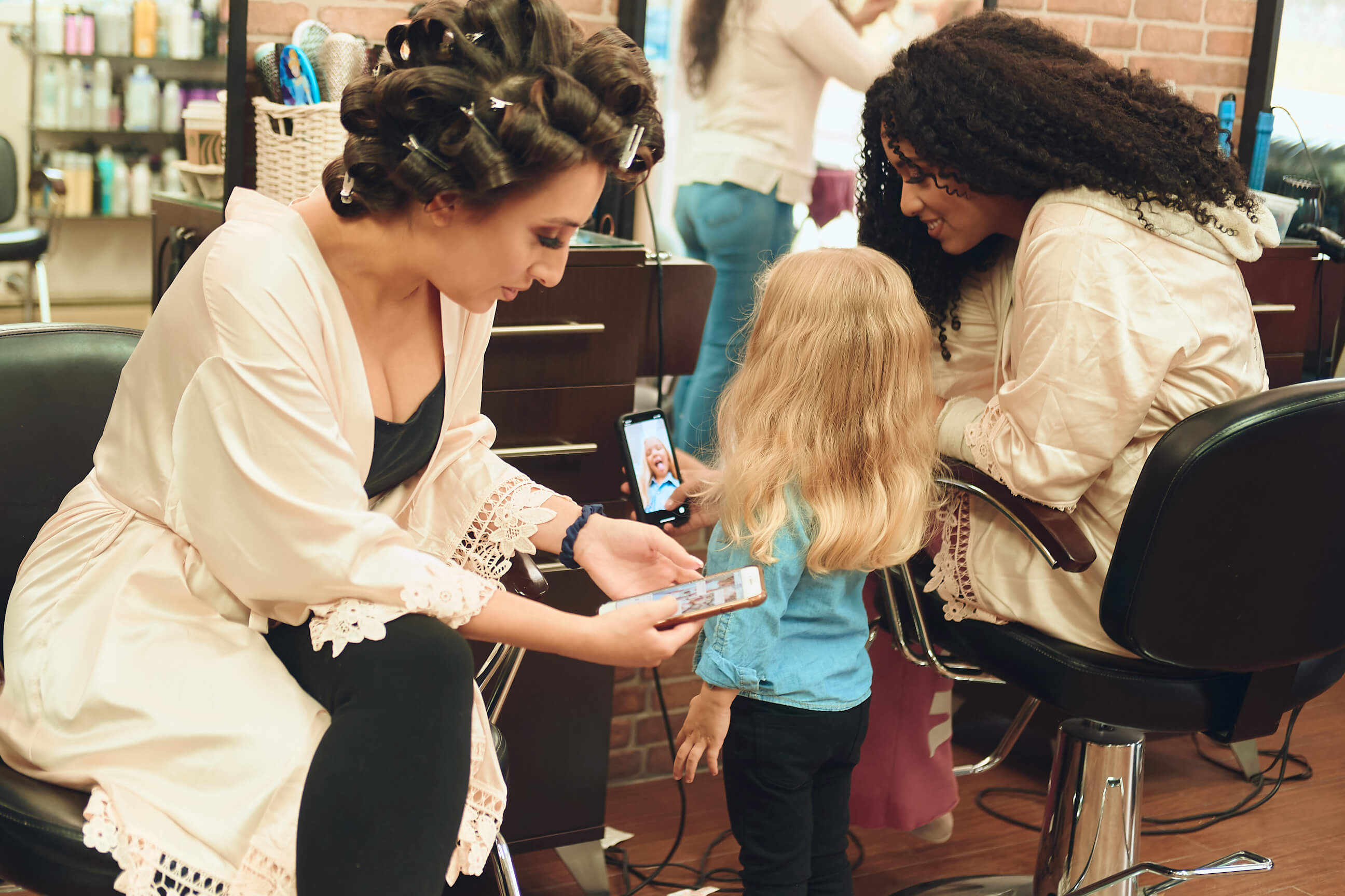 Sabrina - Wedding Day BTS - Hair & Makeup - Staten Island, New York - BTS Photography- Lifestyle Photography