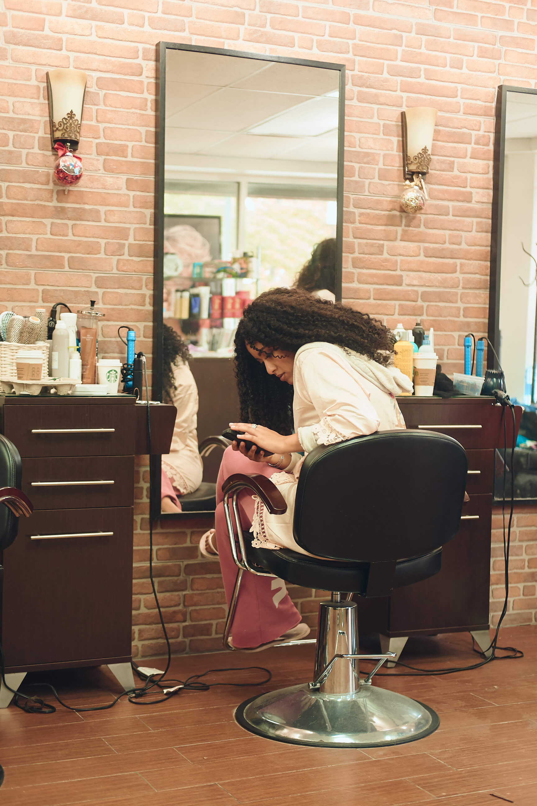 Sabrina - Wedding Day BTS - Hair & Makeup - Staten Island, New York - BTS Photography- Lifestyle Photography