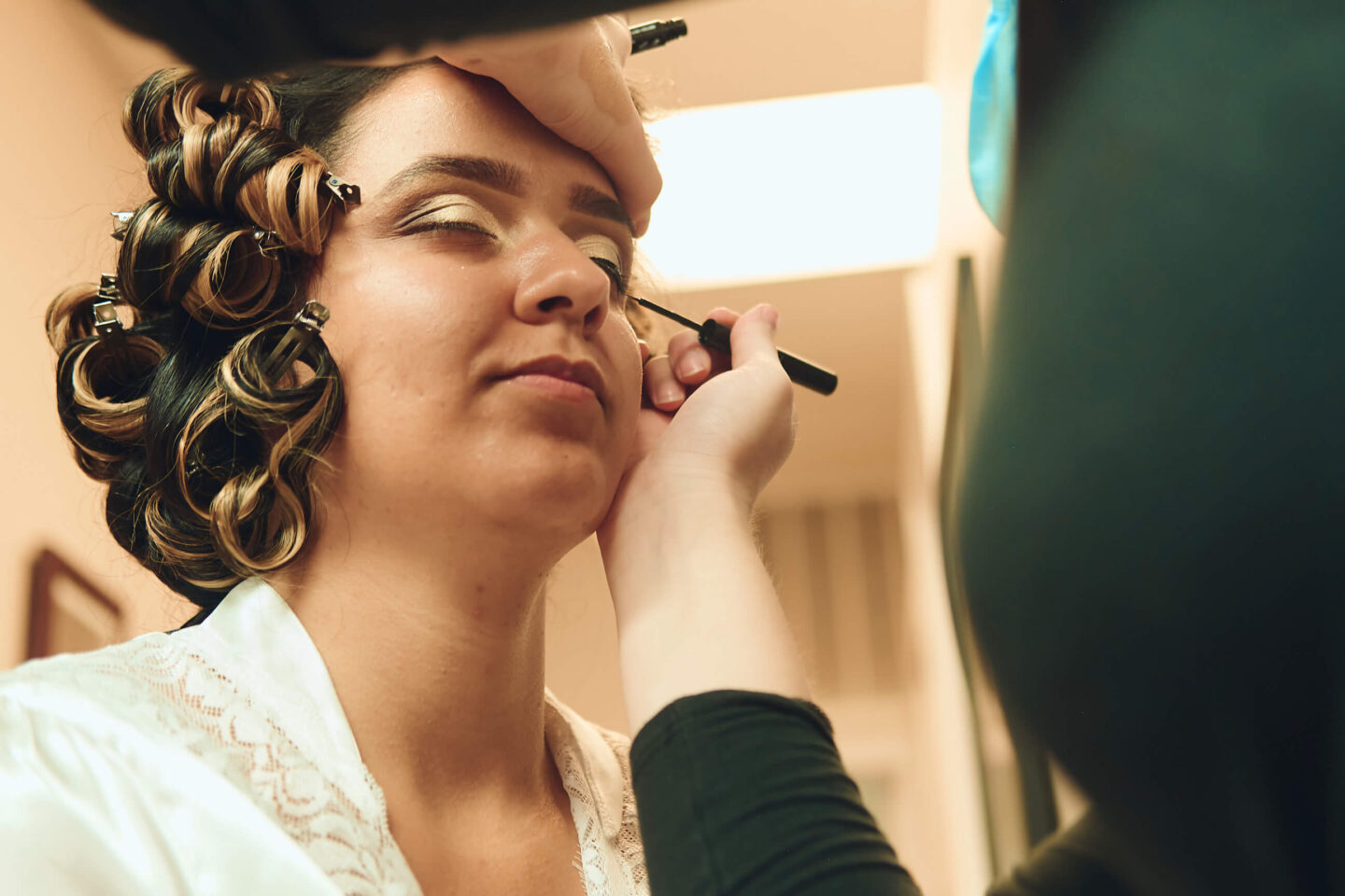 Sabrina - Wedding Day BTS - Hair & Makeup - Staten Island, New York - BTS Photography- Lifestyle Photography 