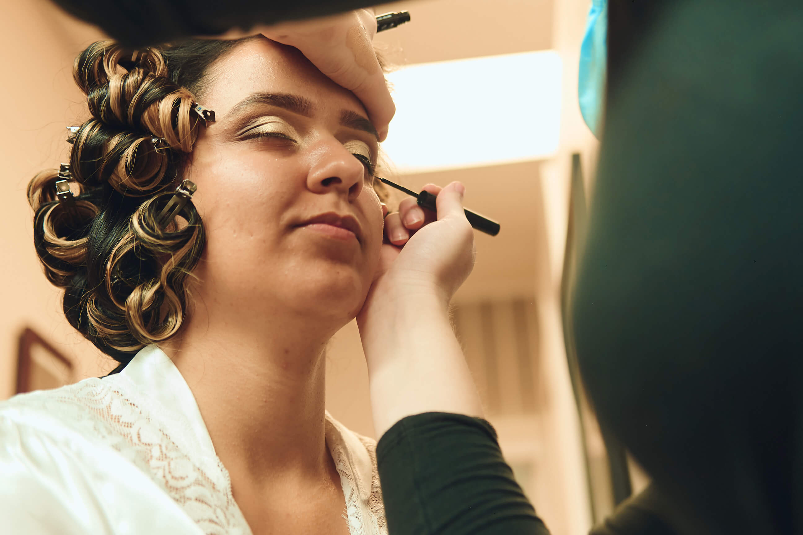 Sabrina - Wedding Day BTS - Hair & Makeup - Staten Island, New York - BTS Photography- Lifestyle Photography