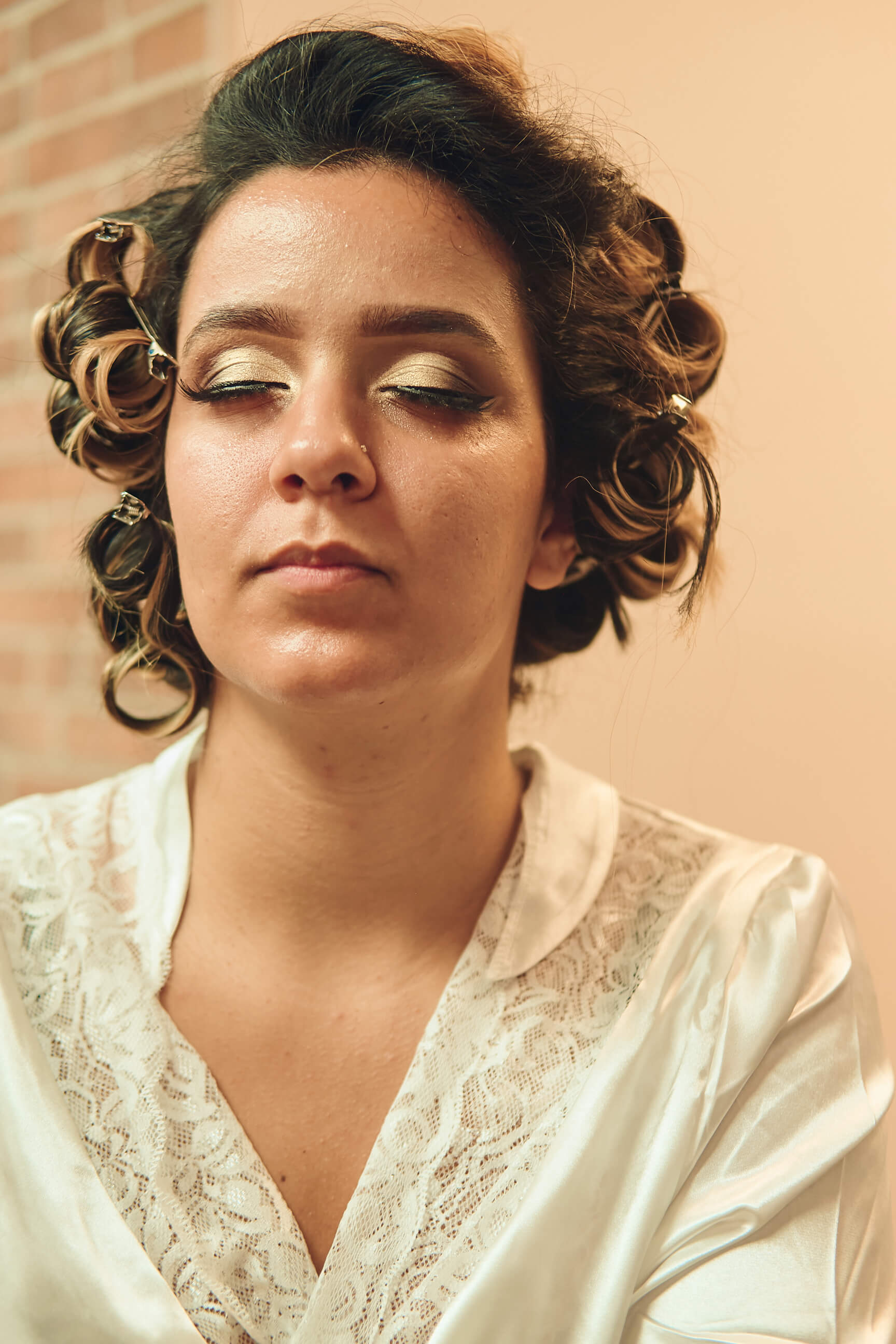 Sabrina - Wedding Day BTS - Hair & Makeup - Staten Island, New York - BTS Photography- Lifestyle Photography