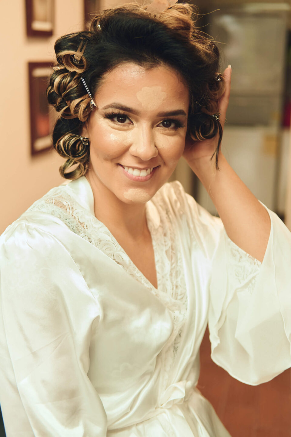 Sabrina - Wedding Day BTS - Hair & Makeup - Staten Island, New York - BTS Photography- Lifestyle Photography 