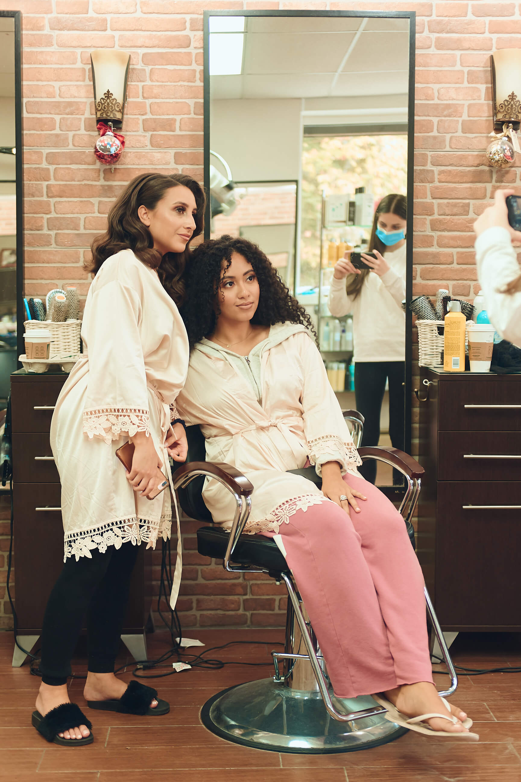 Sabrina - Wedding Day BTS - Hair & Makeup - Staten Island, New York - BTS Photography- Lifestyle Photography