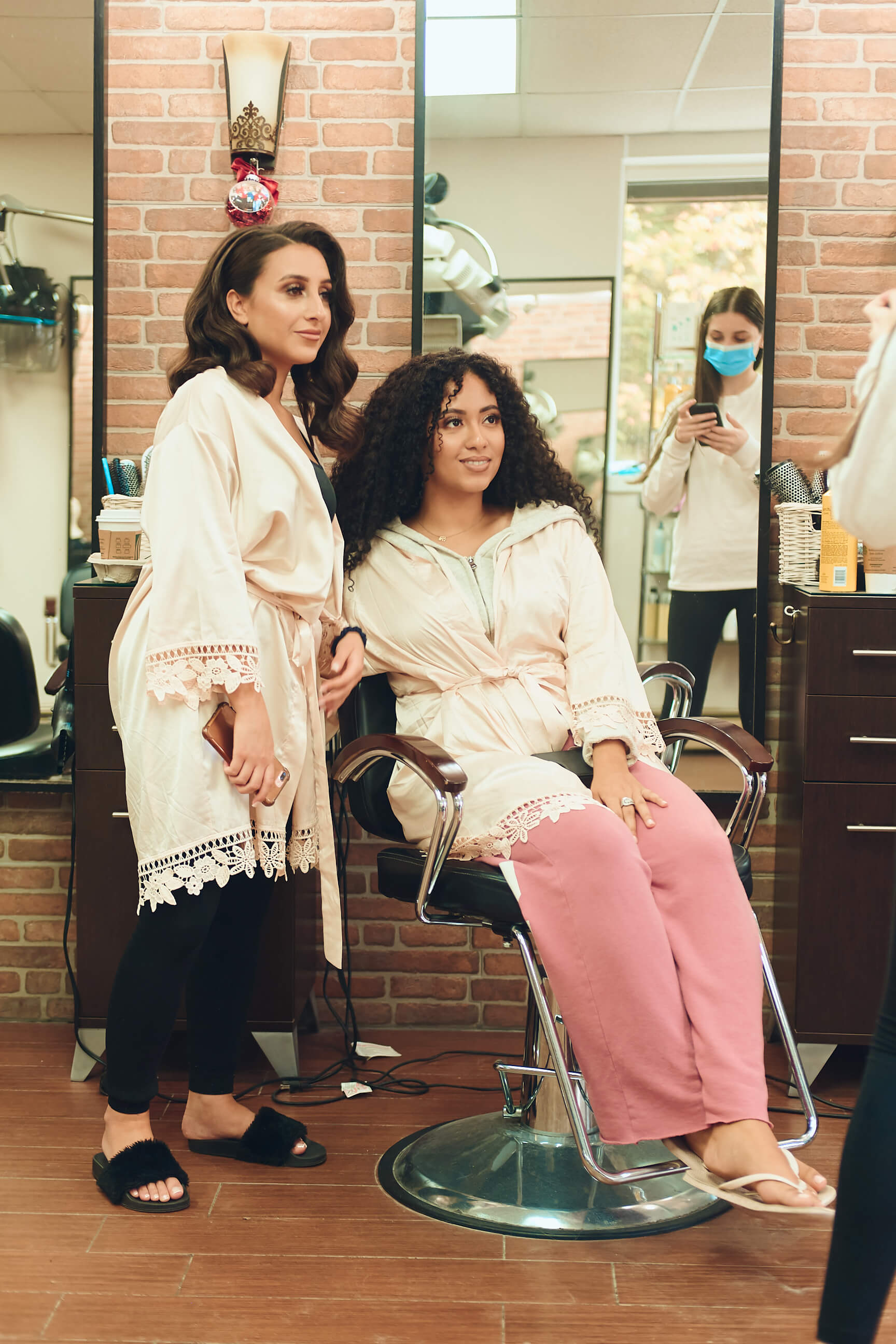 Sabrina - Wedding Day BTS - Hair & Makeup - Staten Island, New York - BTS Photography- Lifestyle Photography