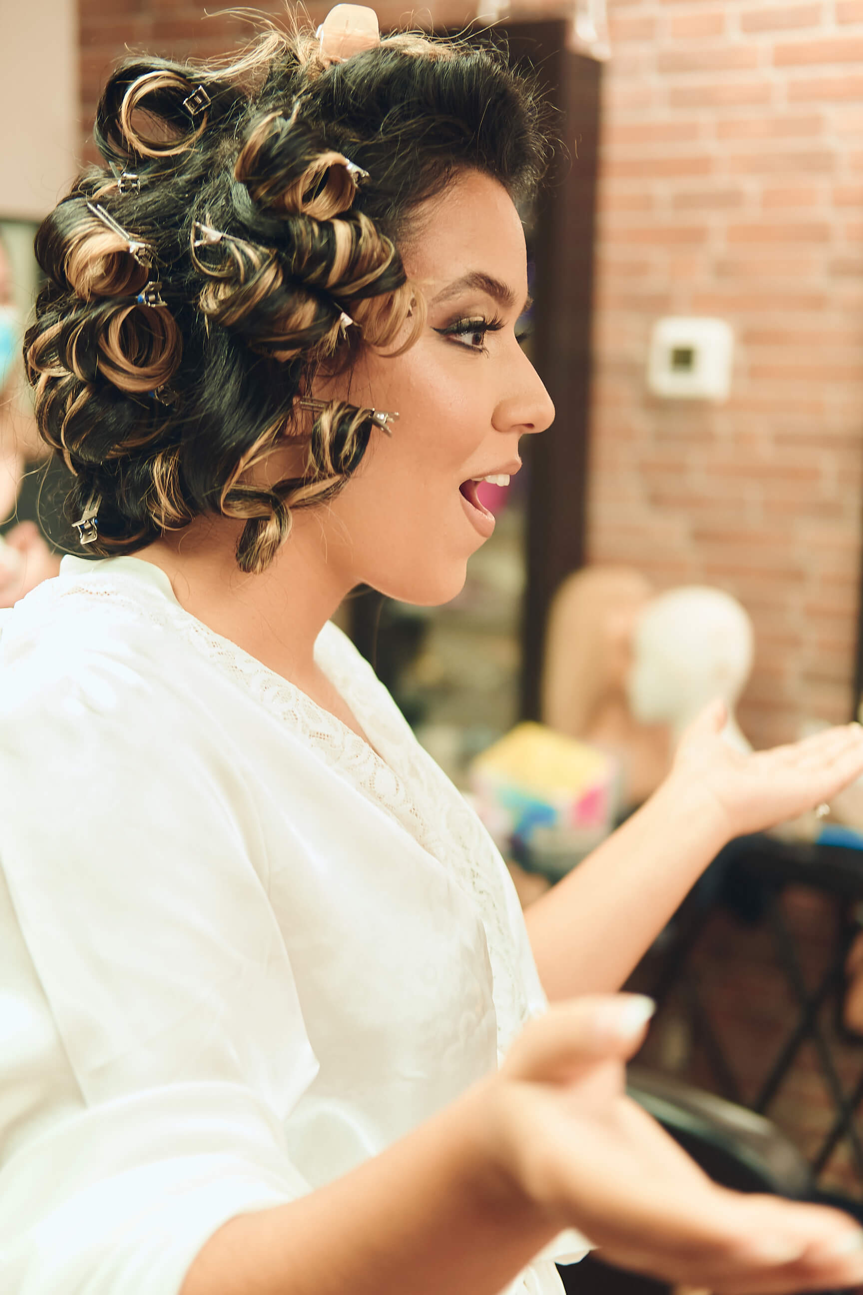 Sabrina - Wedding Day BTS - Hair & Makeup - Staten Island, New York - BTS Photography- Lifestyle Photography
